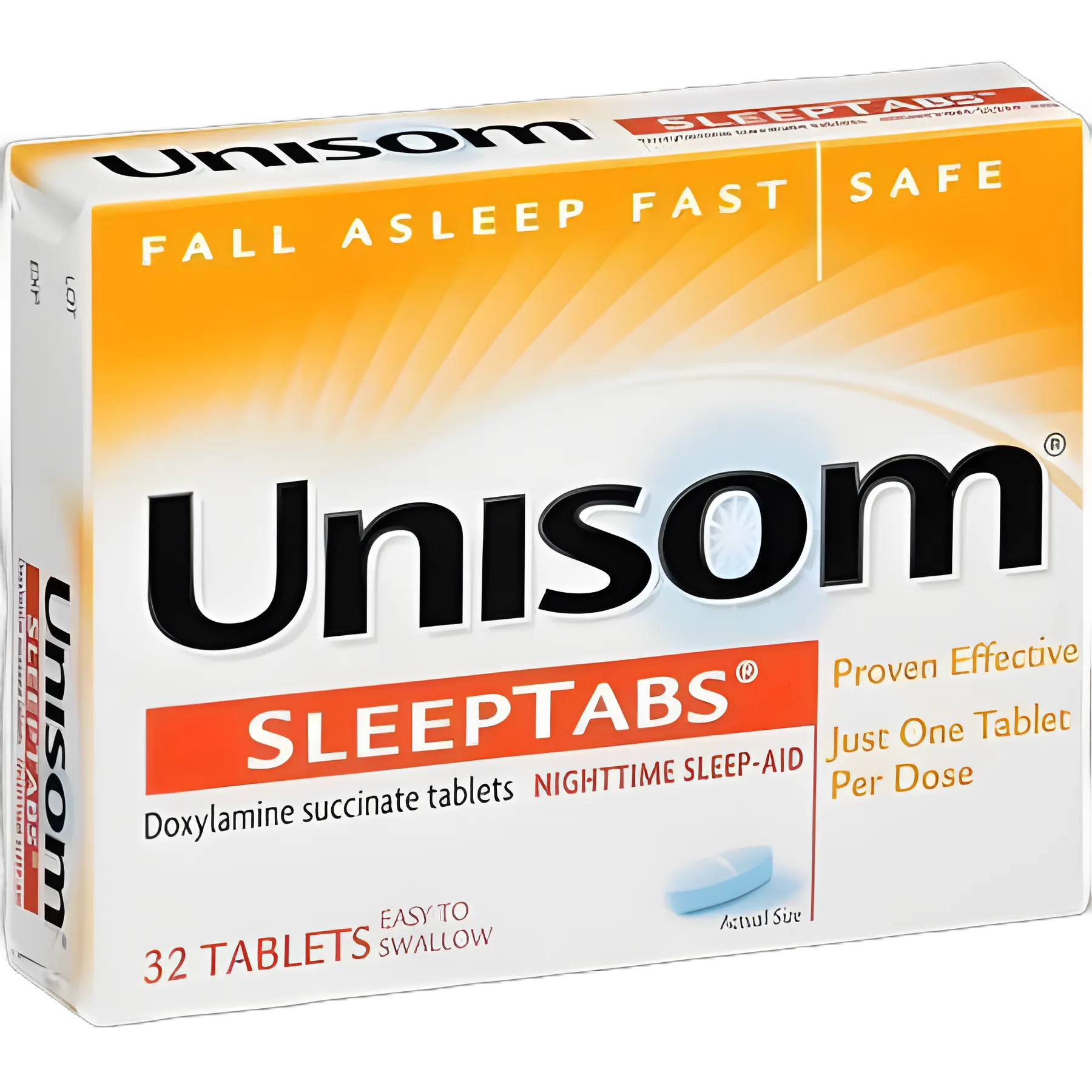 Sleep Aid Unisom® 32 per Bottle Tablet 25 mg Strength