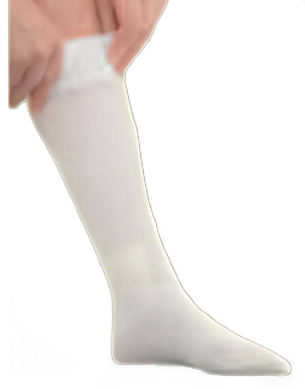Compression Stocking Liner JOBST® UlcerCARE ™ Knee High X-Large White Closed Toe