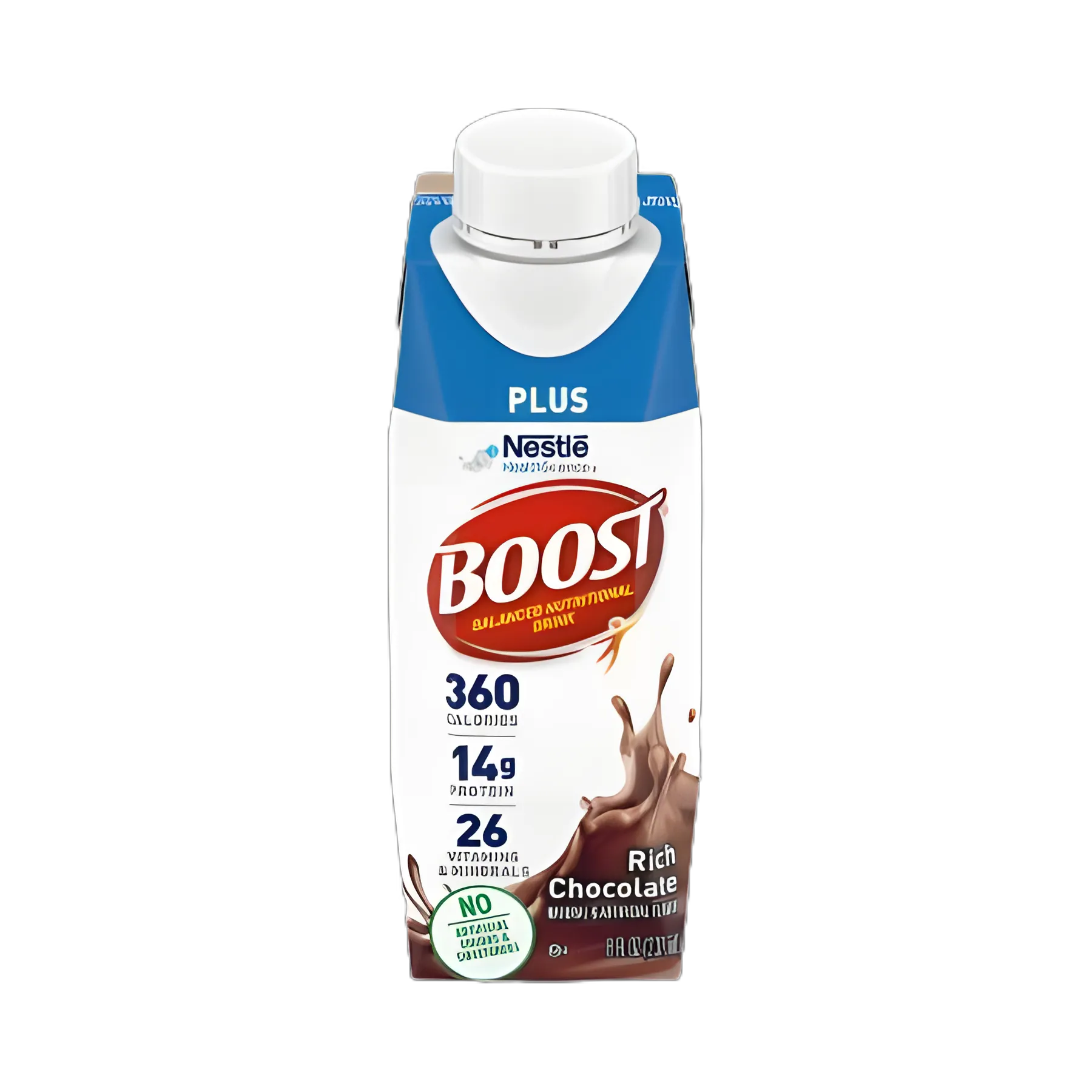 Boost Plus® Rich Chocolate Oral Supplement - High Calorie, Nutritional Drink