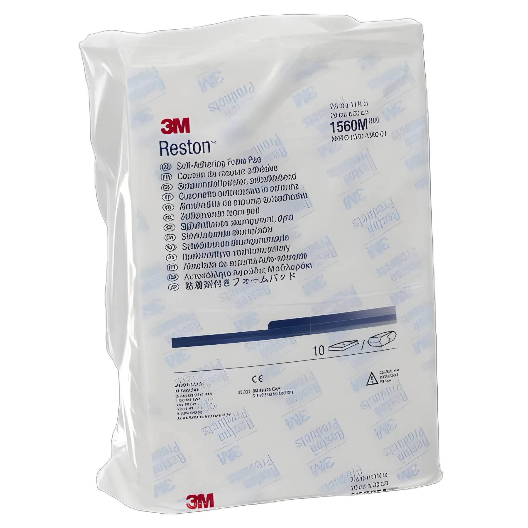 Orthopedic Padding Adhesive 3M™ Reston™ 7.875 X 11.75 Inch Foam NonSterile - 1560M
