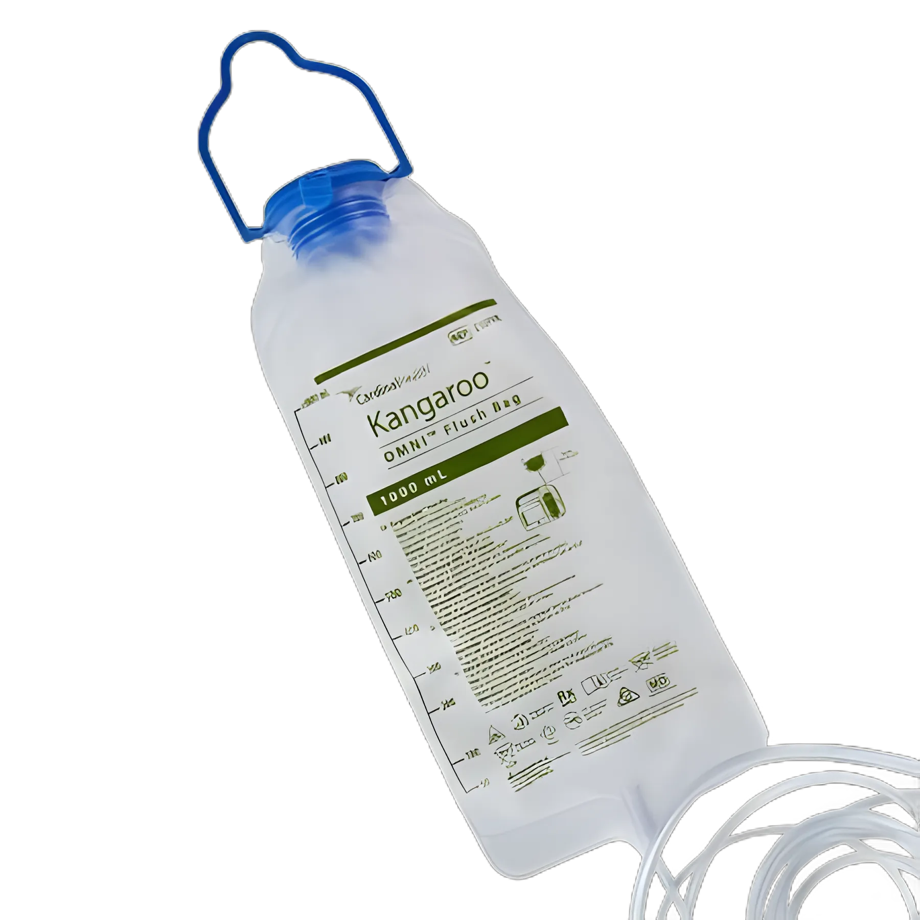 Enteral Feeding Pump Flush Bag Set Kangaroo OMNI™ ENtelliSet™ 1000 mL NonSterile