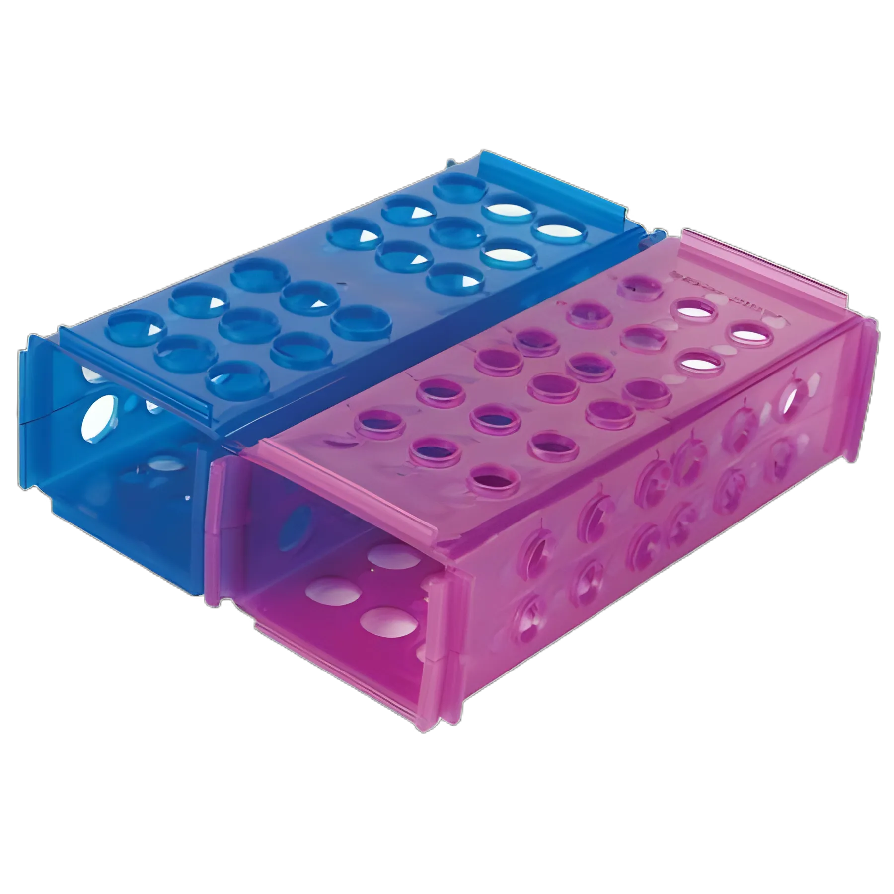 Versatile 4-Way Test Tube Rack for Labs - Heathrow Scientific