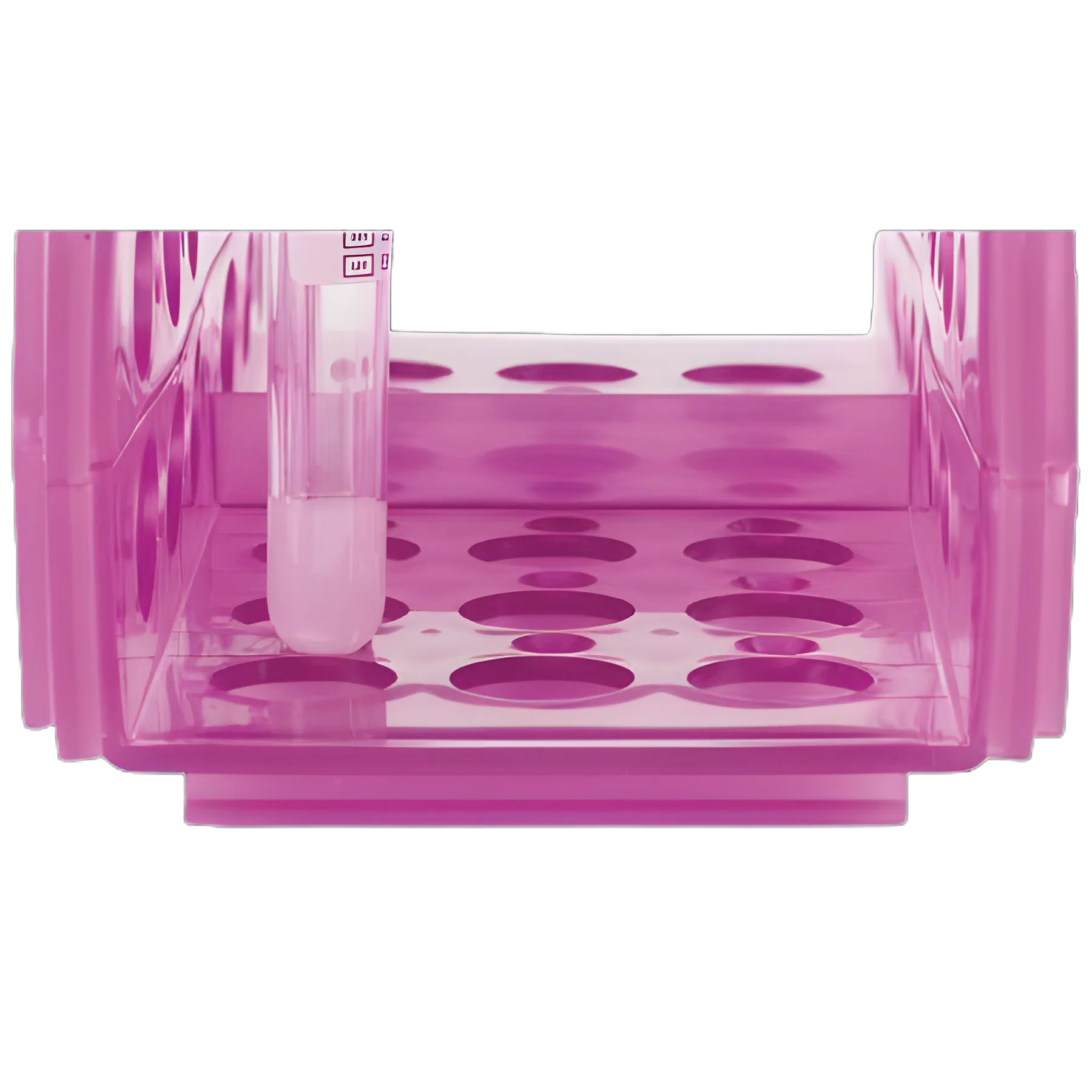 Versatile 4-Way Test Tube Rack for Labs - Heathrow Scientific