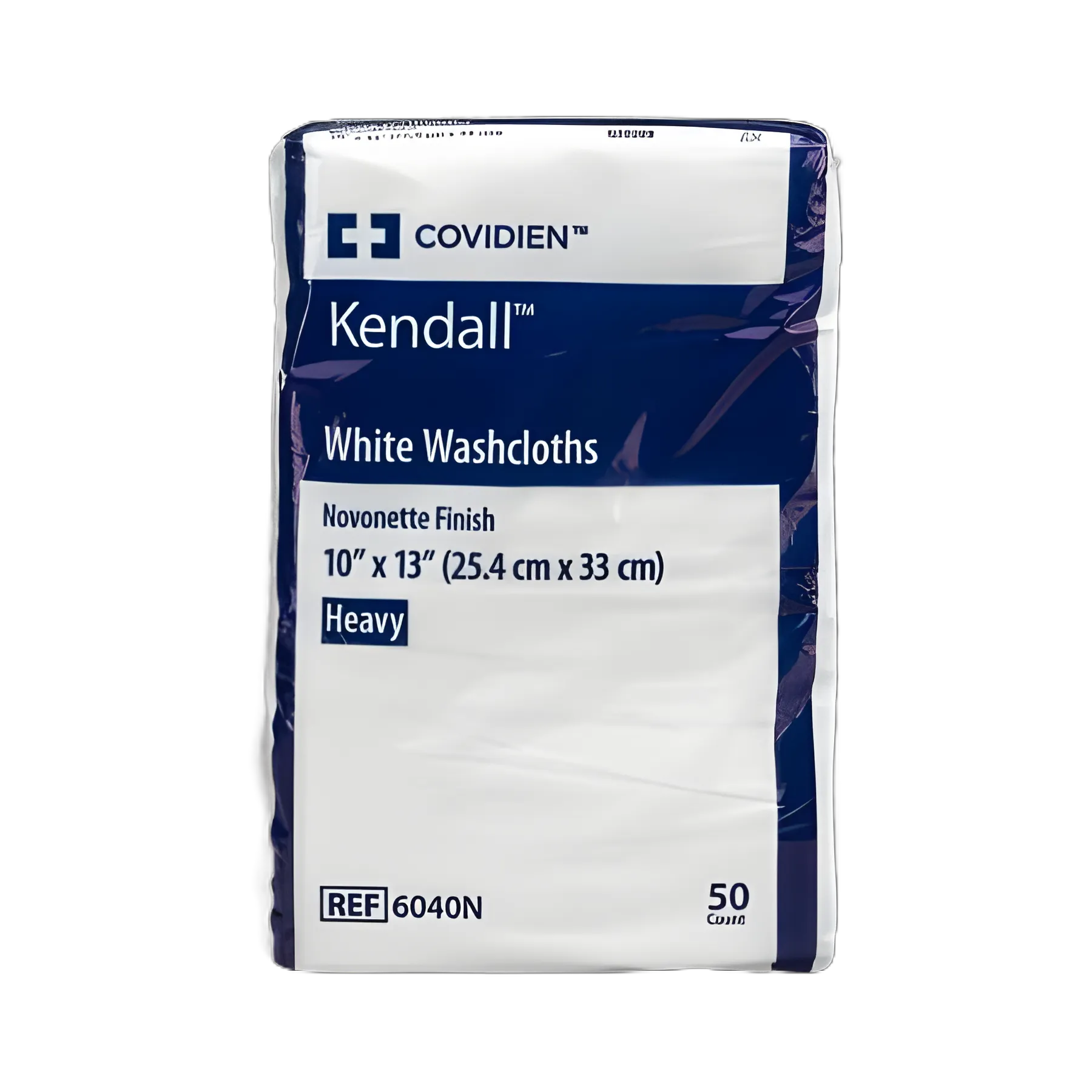 Washcloth Excilon™ 10 X 13 Inch White Disposable