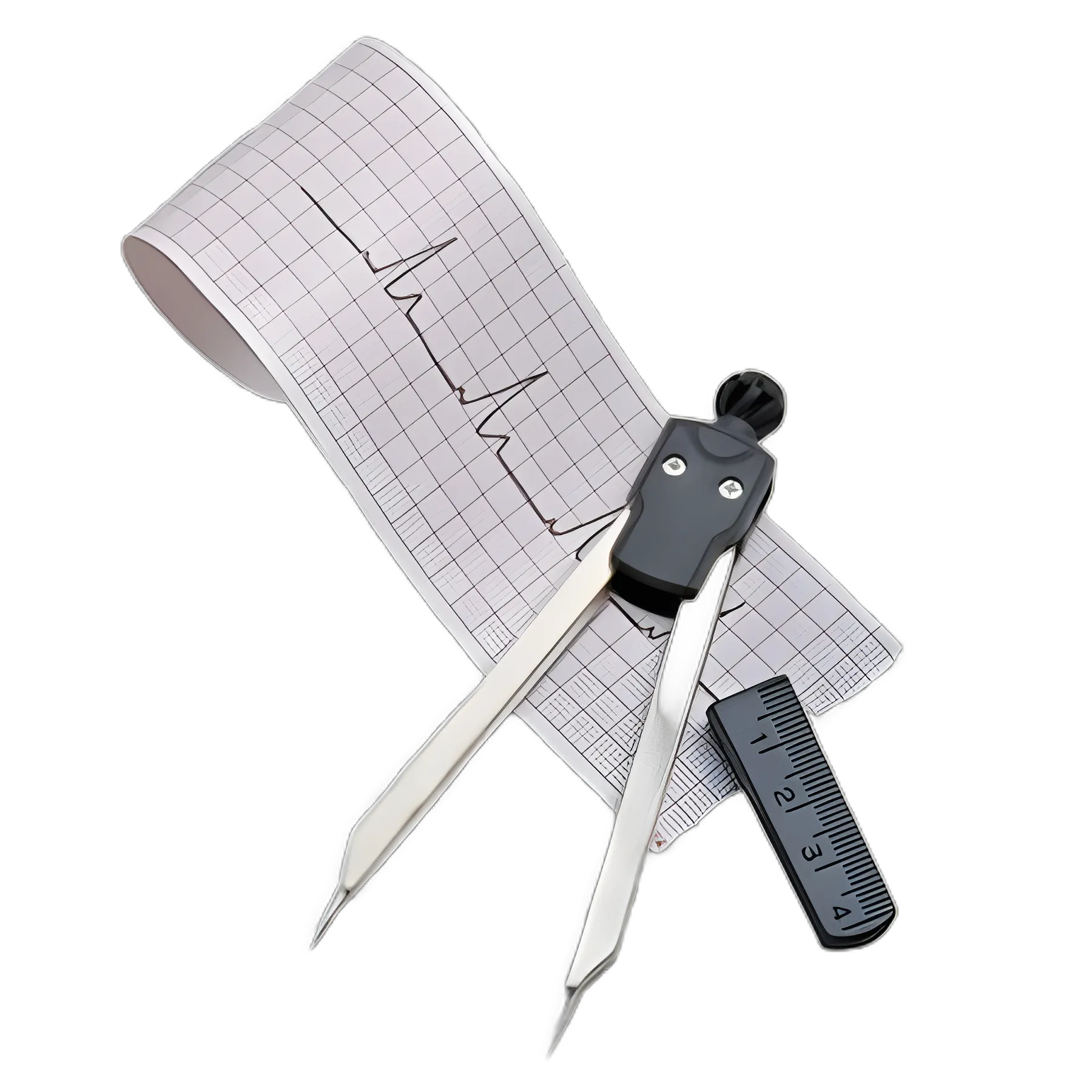 EKG Caliper 40 mm, 4-3/4 Inch