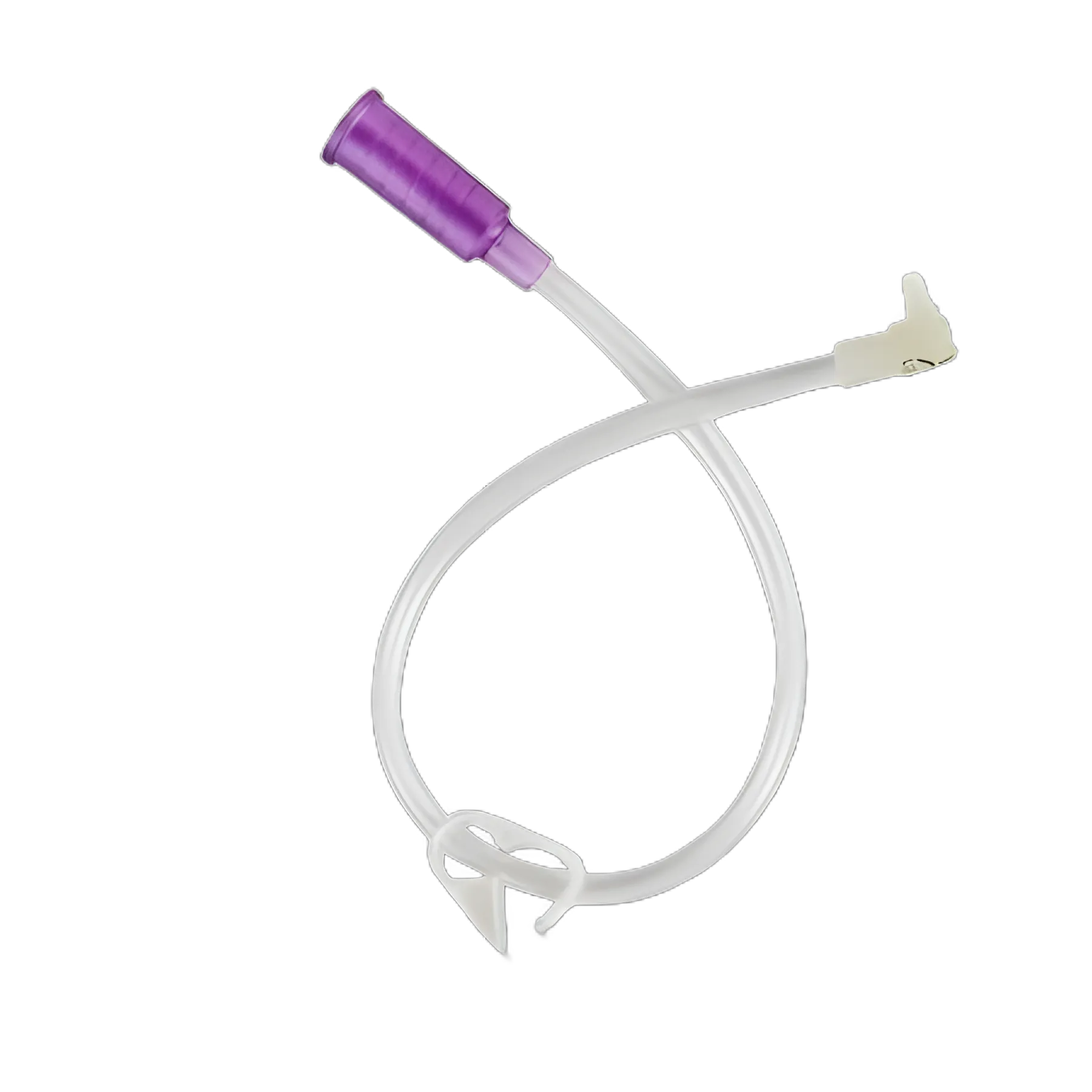 Bolus Enteral Feeding Extension Tube Set Mini ONE® 12 Inch, Purple