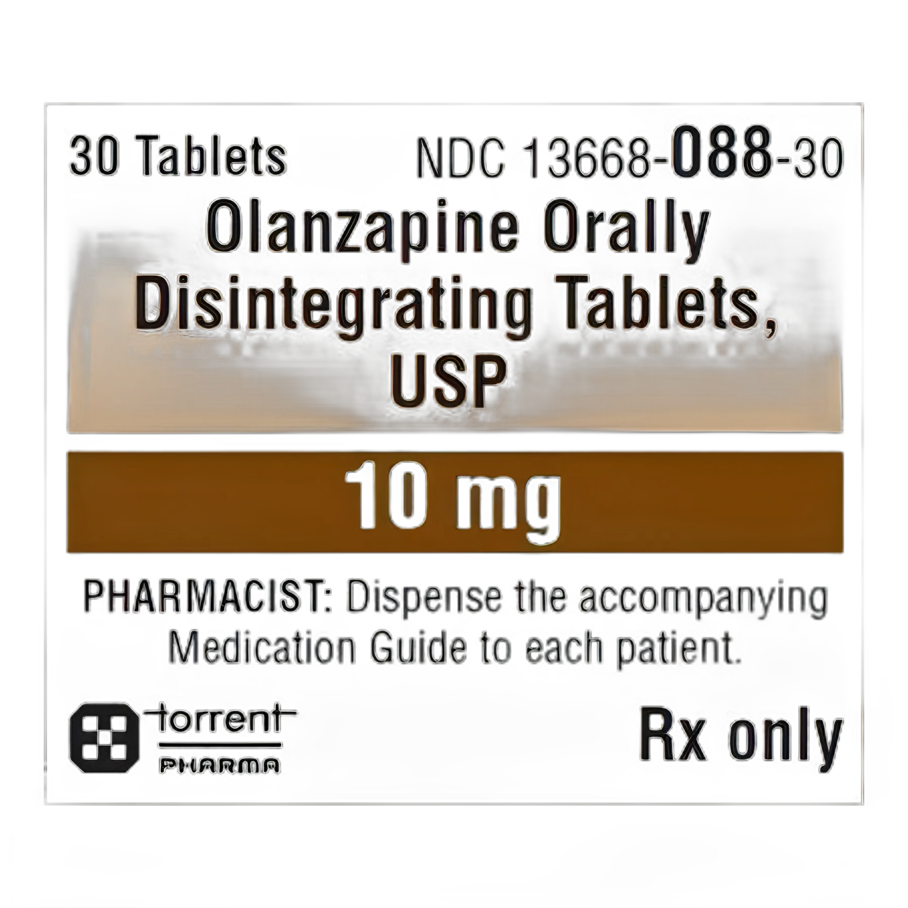 Buy Olanzapine 10mg Tablets - Torrent Pharma | 30 Pack