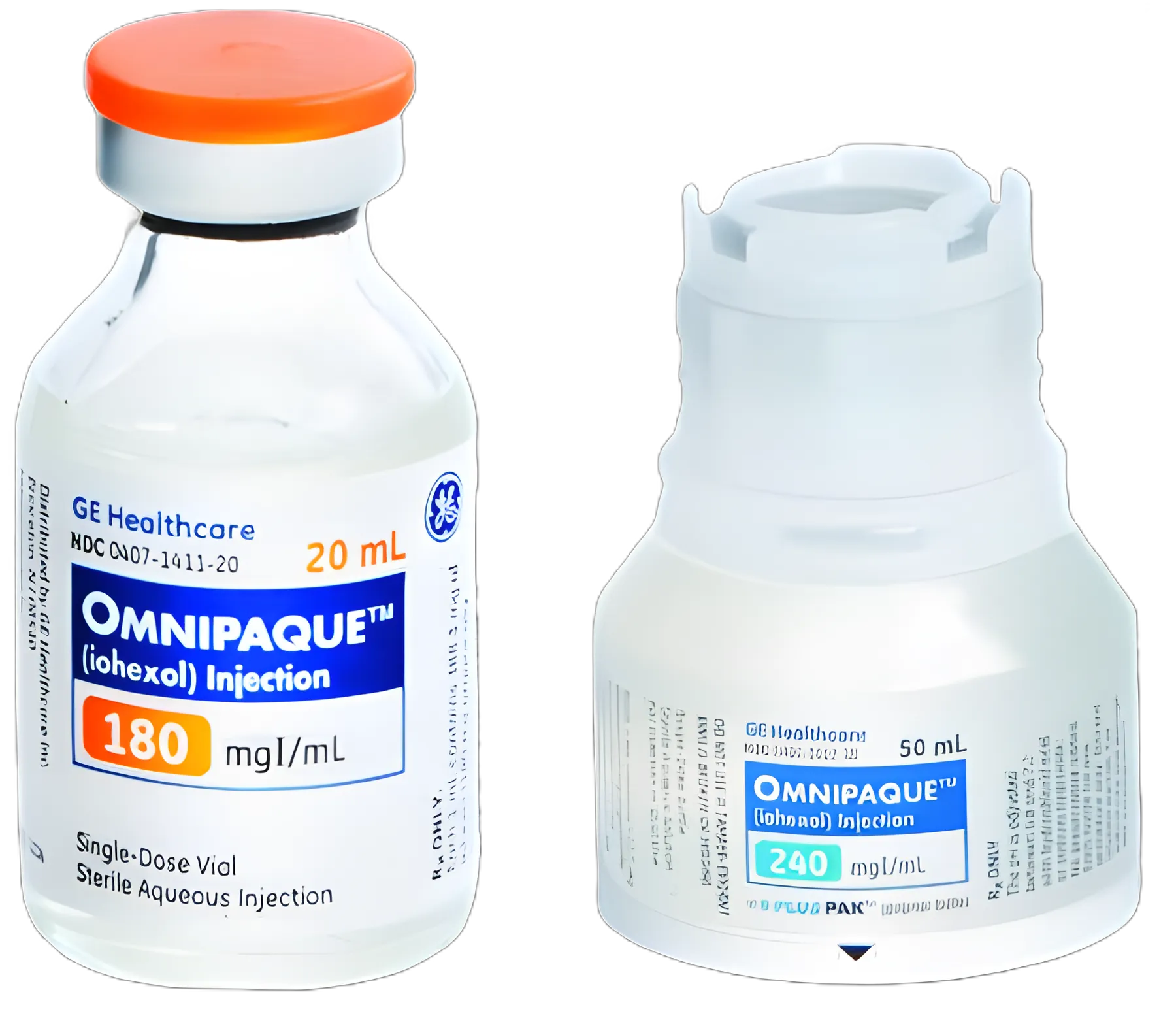 Omnipaque® 240 Iohexol 240 mg / mL Injection Vial 10 mL