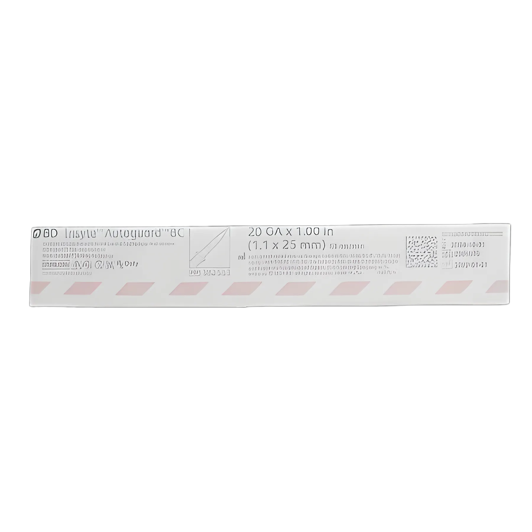 Peripheral IV Catheter Insyte™ Autoguard™ BC 20 Gauge 1 Inch Button Retracting Safety Needle - 382533