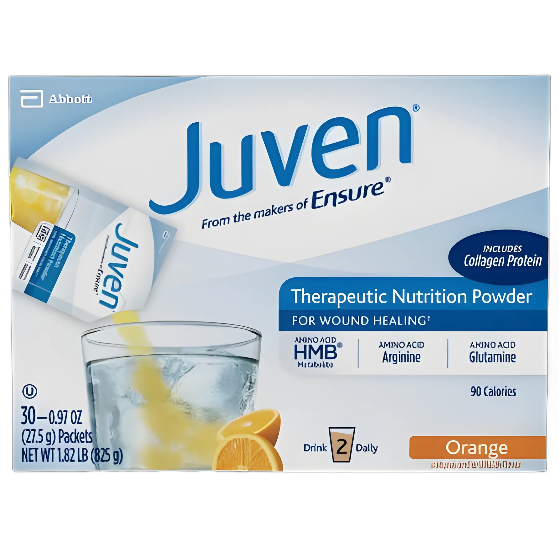 Juven® Orange Flavor Powder for Wound Healing & LBM