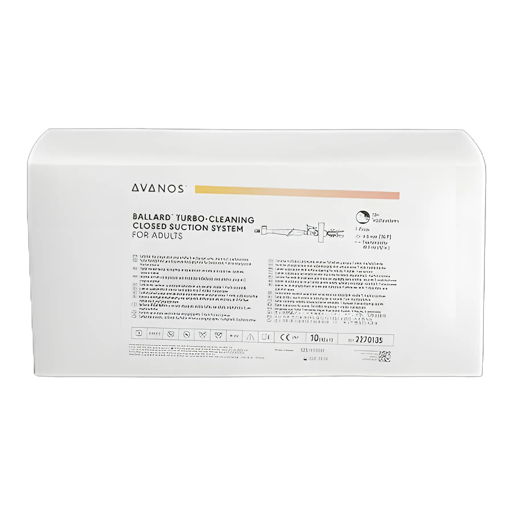 Closed Suction Catheter Trach Care® 72 14 Fr. Tracheostomy