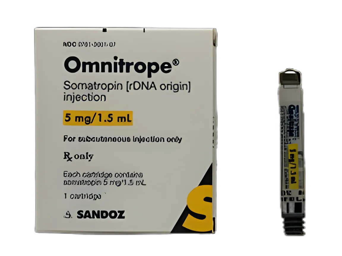 Omnitrope® Somatropin 5 mg Injection Cartridge 1.5 mL
