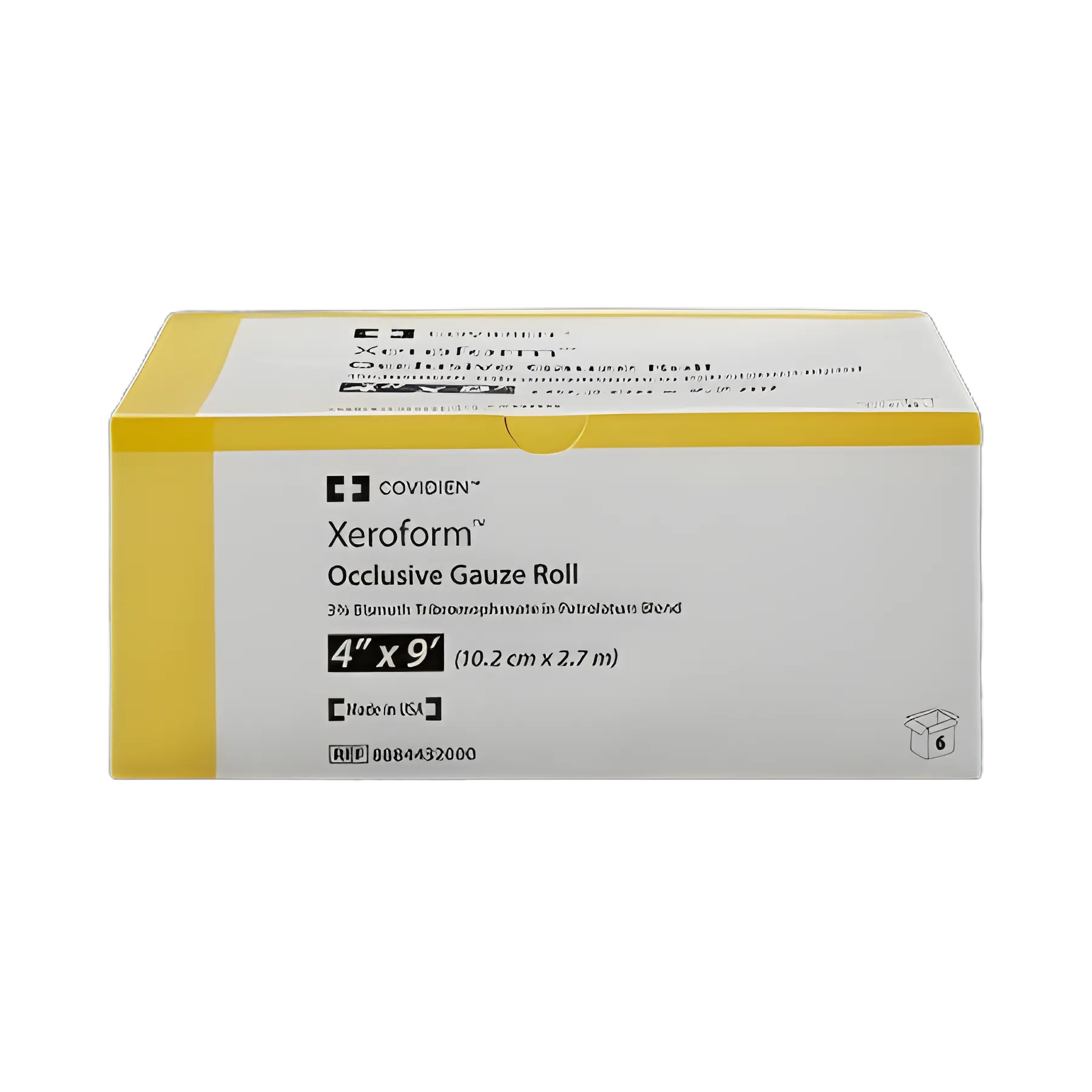 Xeroform Petrolatum Impregnated Dressing Xeroform™ Occlusive Roll 4 Inch X 3 Yard Sterile