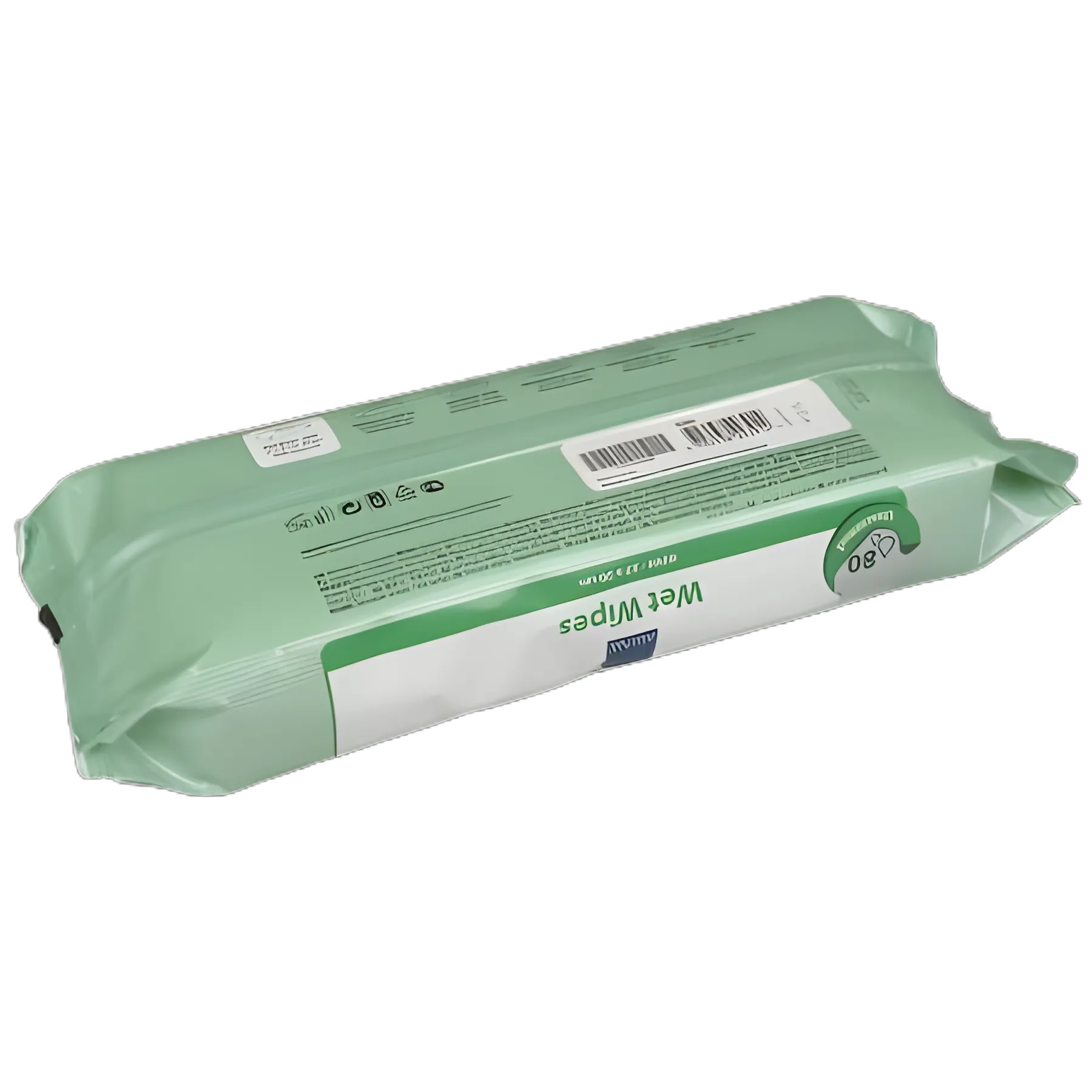 Personal Cleansing Wipe Abena® Soft Pack Unscented 80 Count