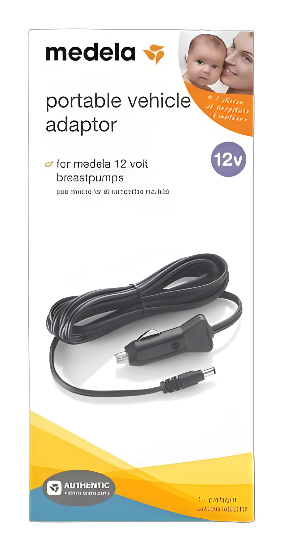 Medela Vehicle Adapter for Pump In Style Advanced, Lactina, and Freestyle Breast Pumps