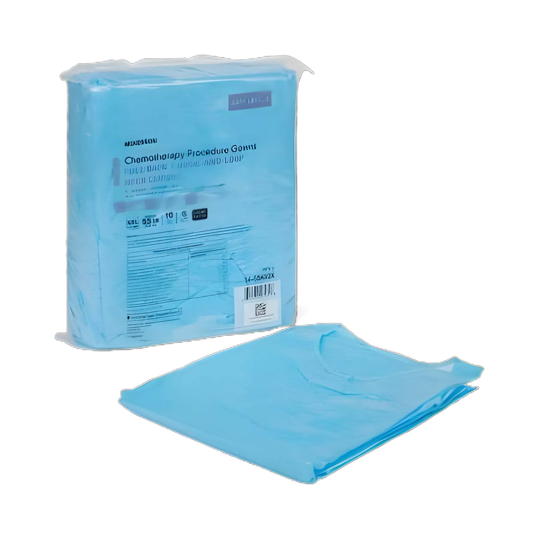 McKesson 2X-Large Chemotherapy Gown - AAMI Level 2, ASTM D6978