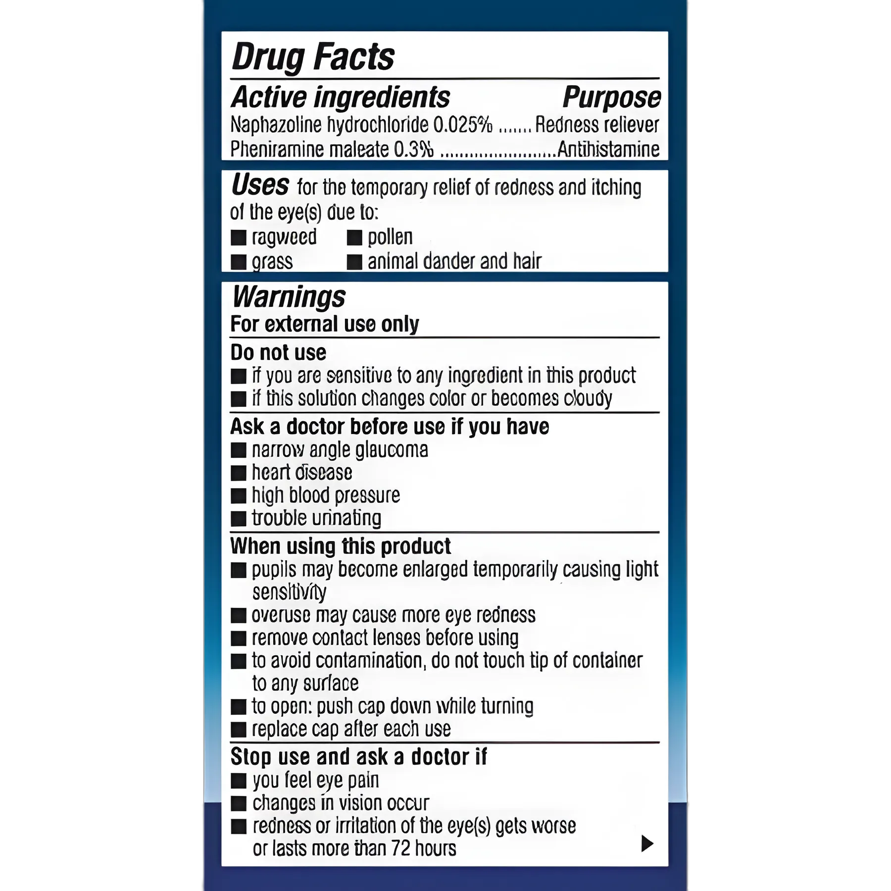 Allergy Eye Relief Naphcon A® 0.5 oz. Eye Drops