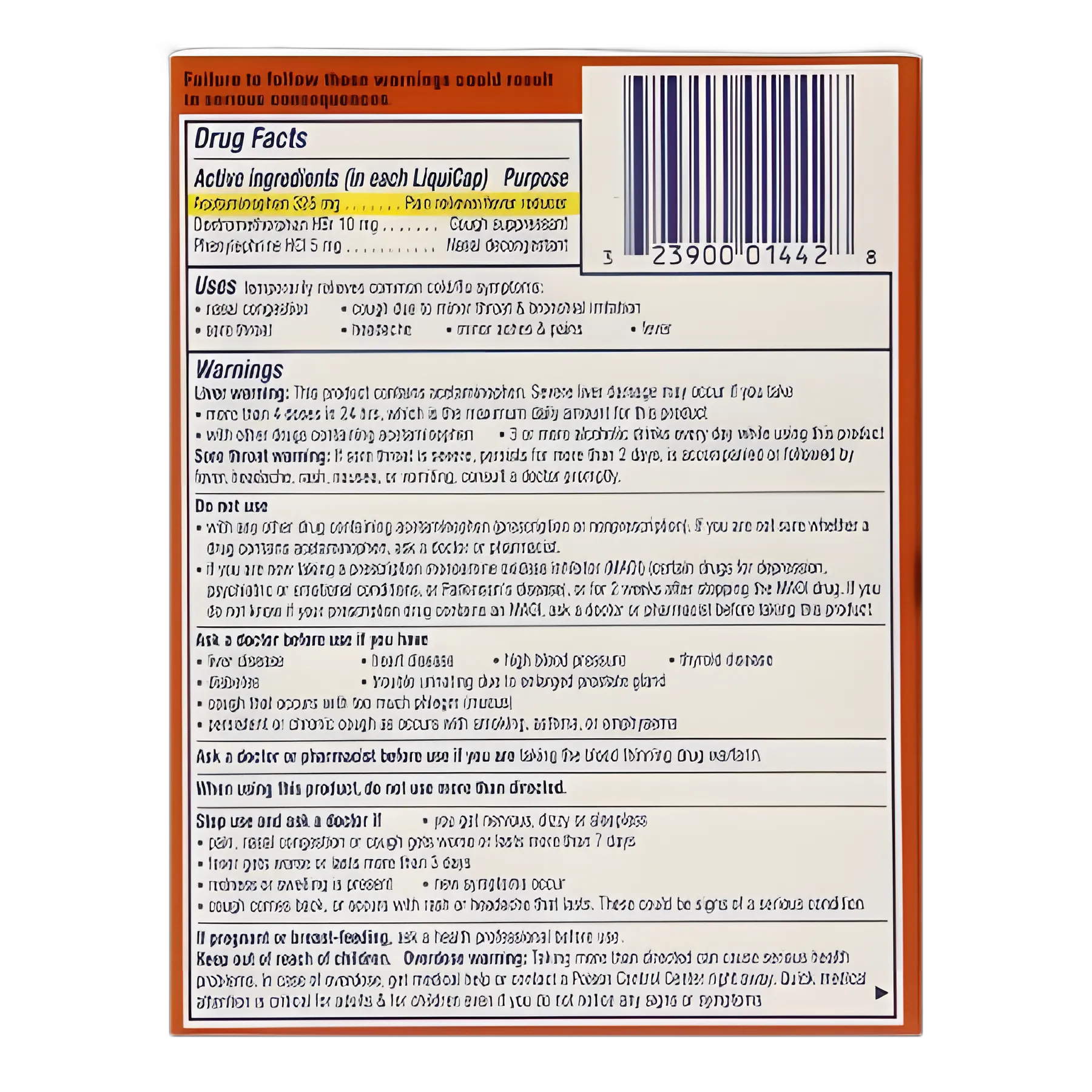 Vicks Cold & Cough Relief Gelcaps - Non-Drowsy, 16ct