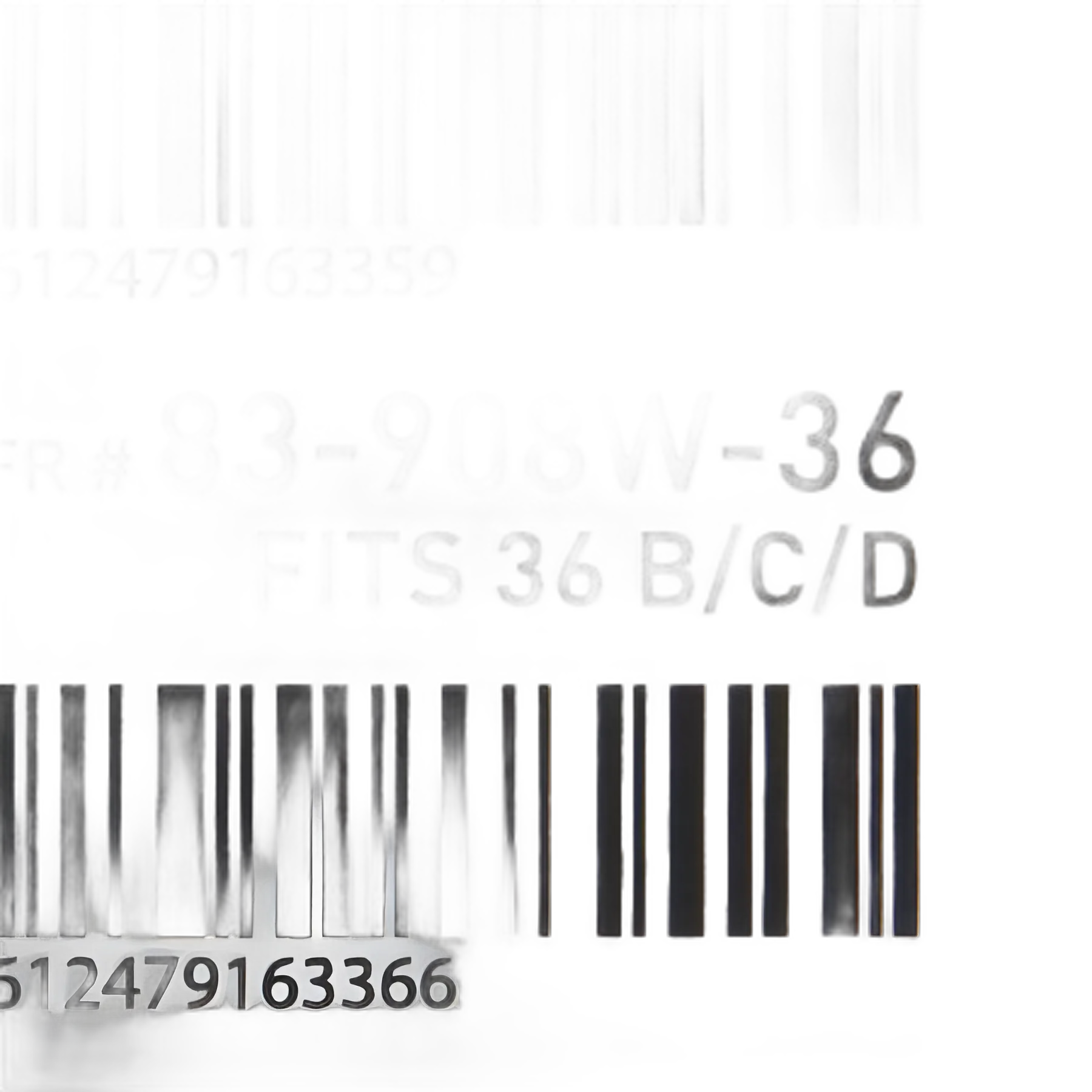 Post-Surgical Bra McKesson White 36 Inch