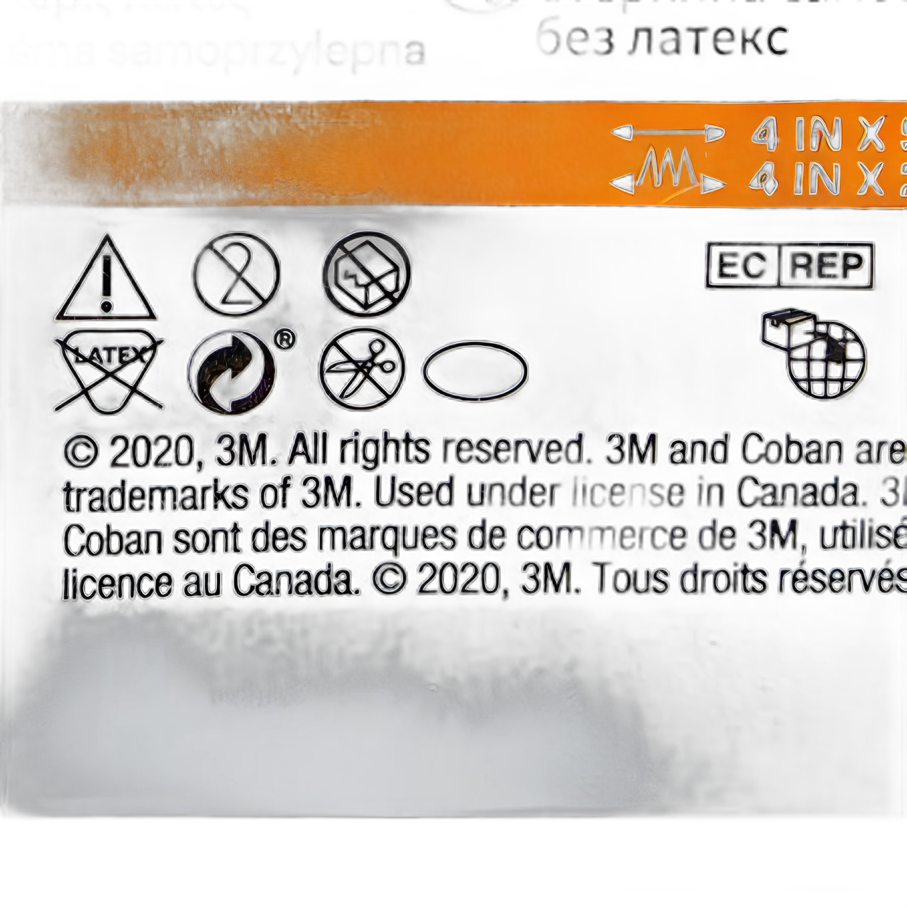 Cohesive Bandage 3M™ Coban™ LF 4 Inch X 5 Yard Self-Adherent Closure Tan Sterile Standard Compression