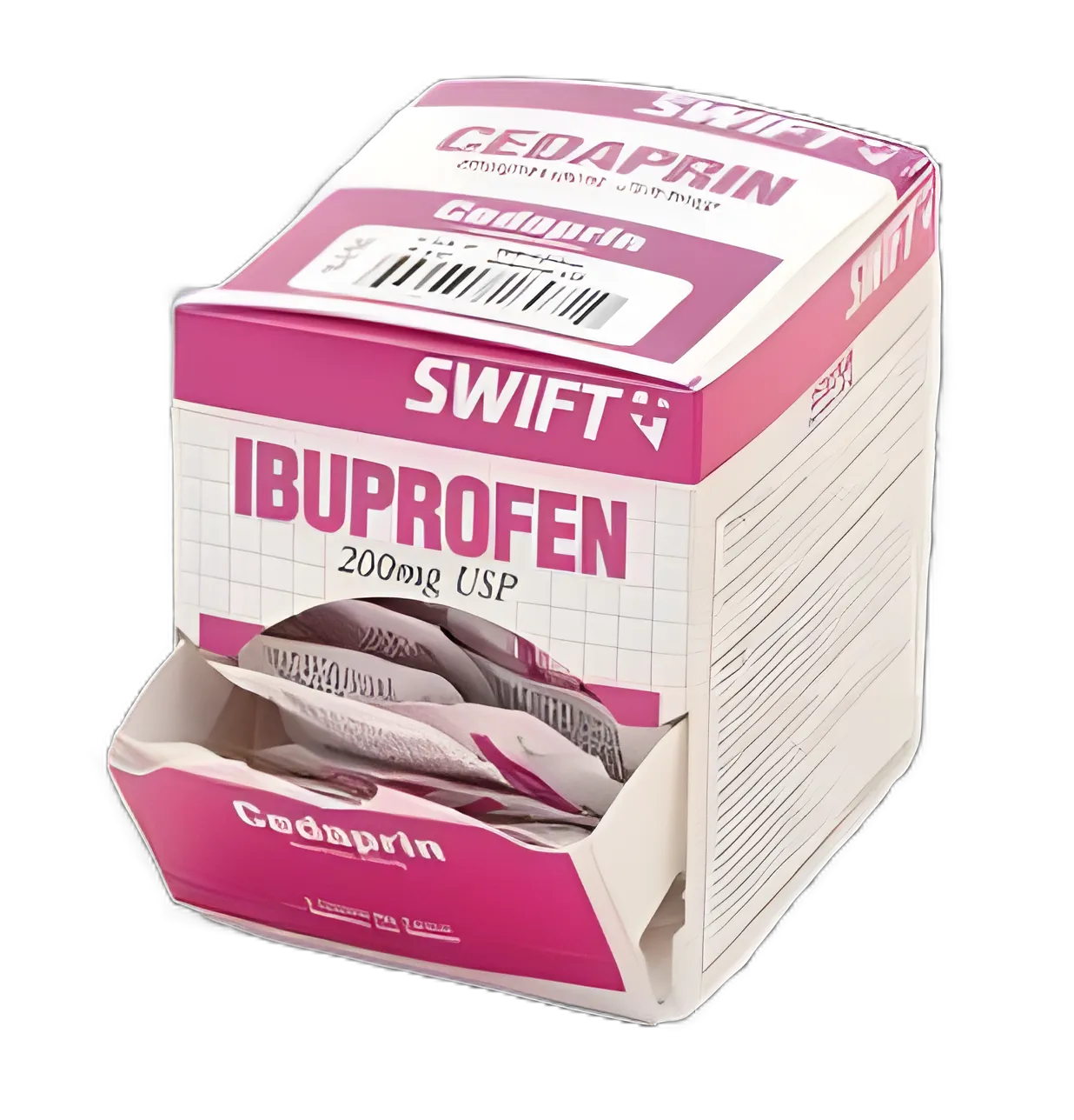 Honeywell® Ibuprofen 200 mg Tablets for Pain & Fever Relief - 50 Pack