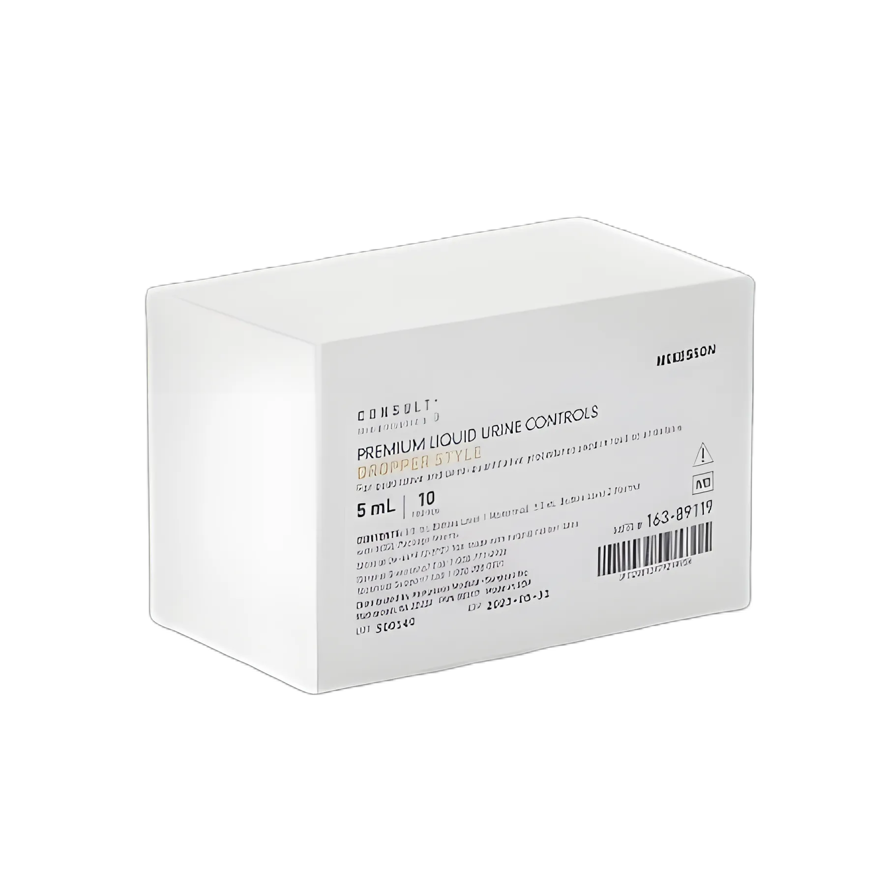 McKesson Consult™ Urine Chemistry Control Set for Analyte Testing with Positive/Negative Levels