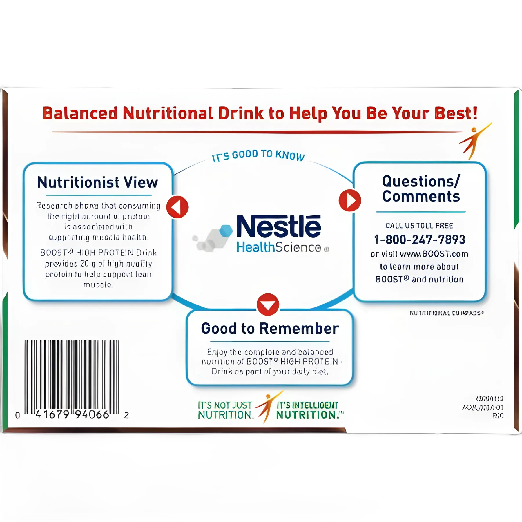 Boost High Protein Chocolate Supplement - Support Muscle & Bone Health