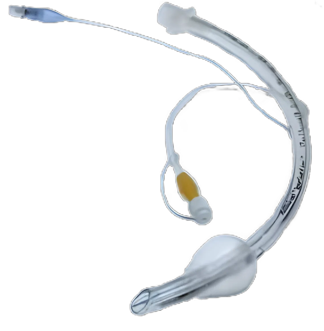 Cuffed Endotracheal Tube TaperGuard™ Evac Curved 9.0 mm Adult Murphy Eye