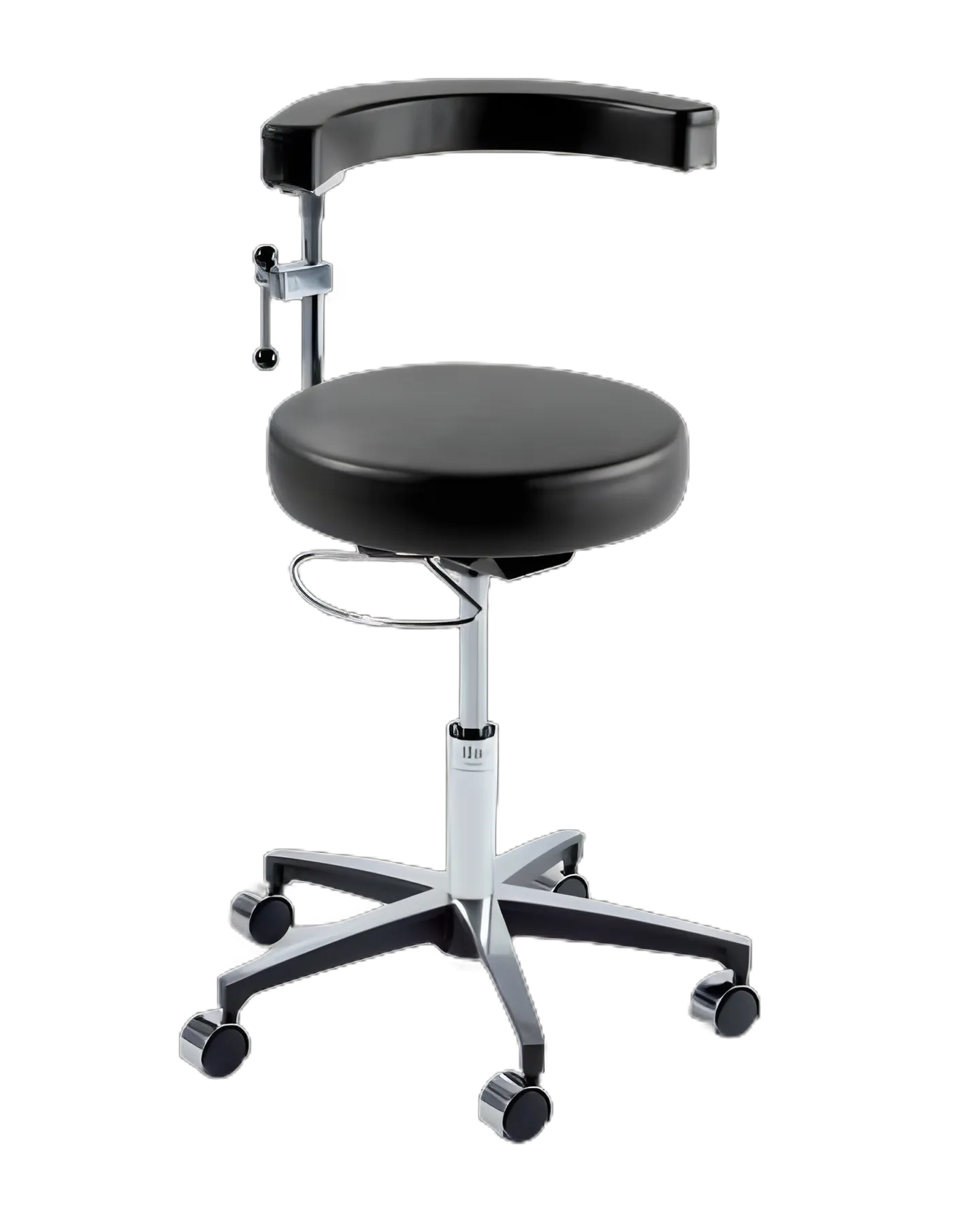 Ritter® 279 Classic Series Air Lift Surgeon Stool with Backrest and Pneumatic Height Adjustment