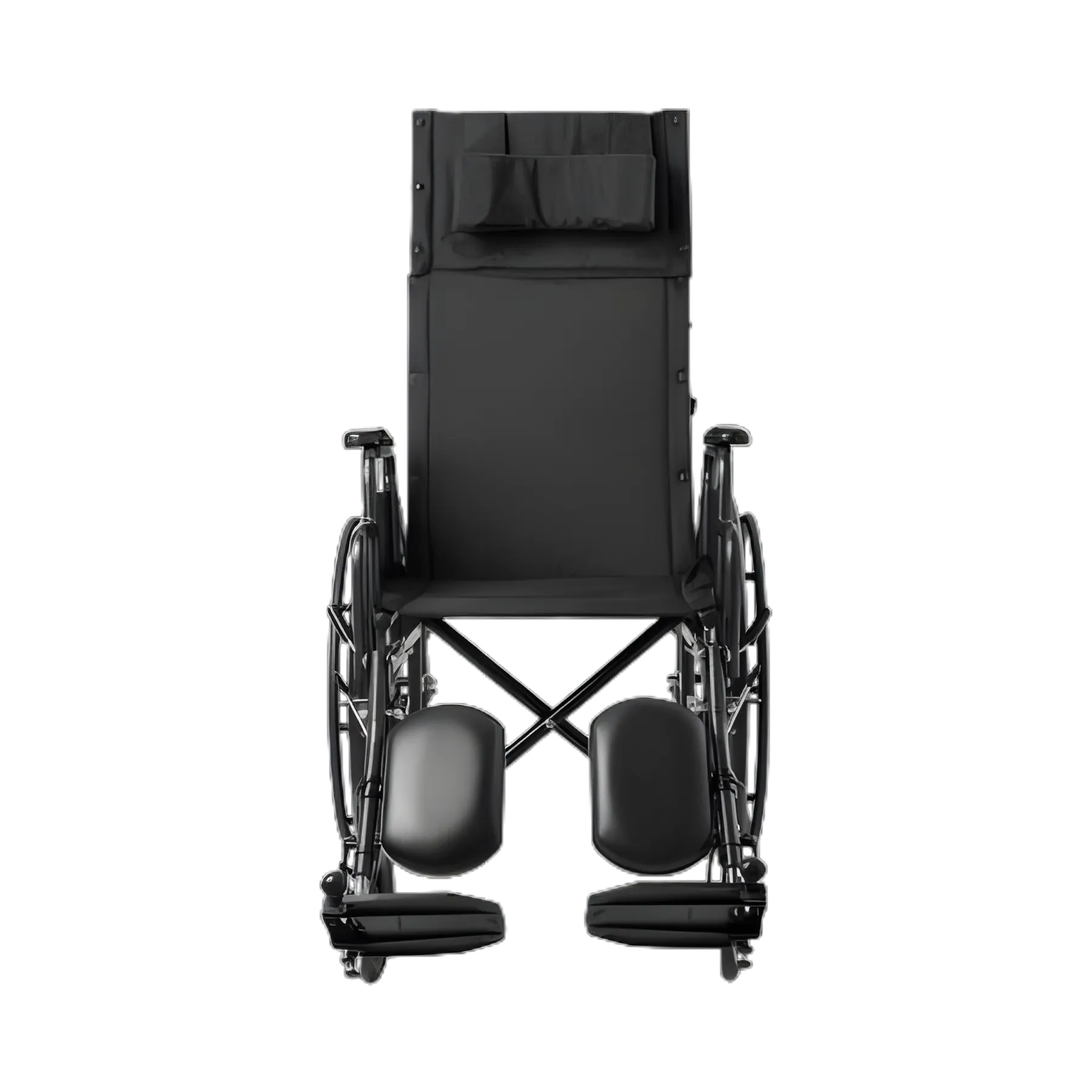 McKesson Reclining Wheelchair - Desk Arms, 18" Seat, 300 lbs Capacity