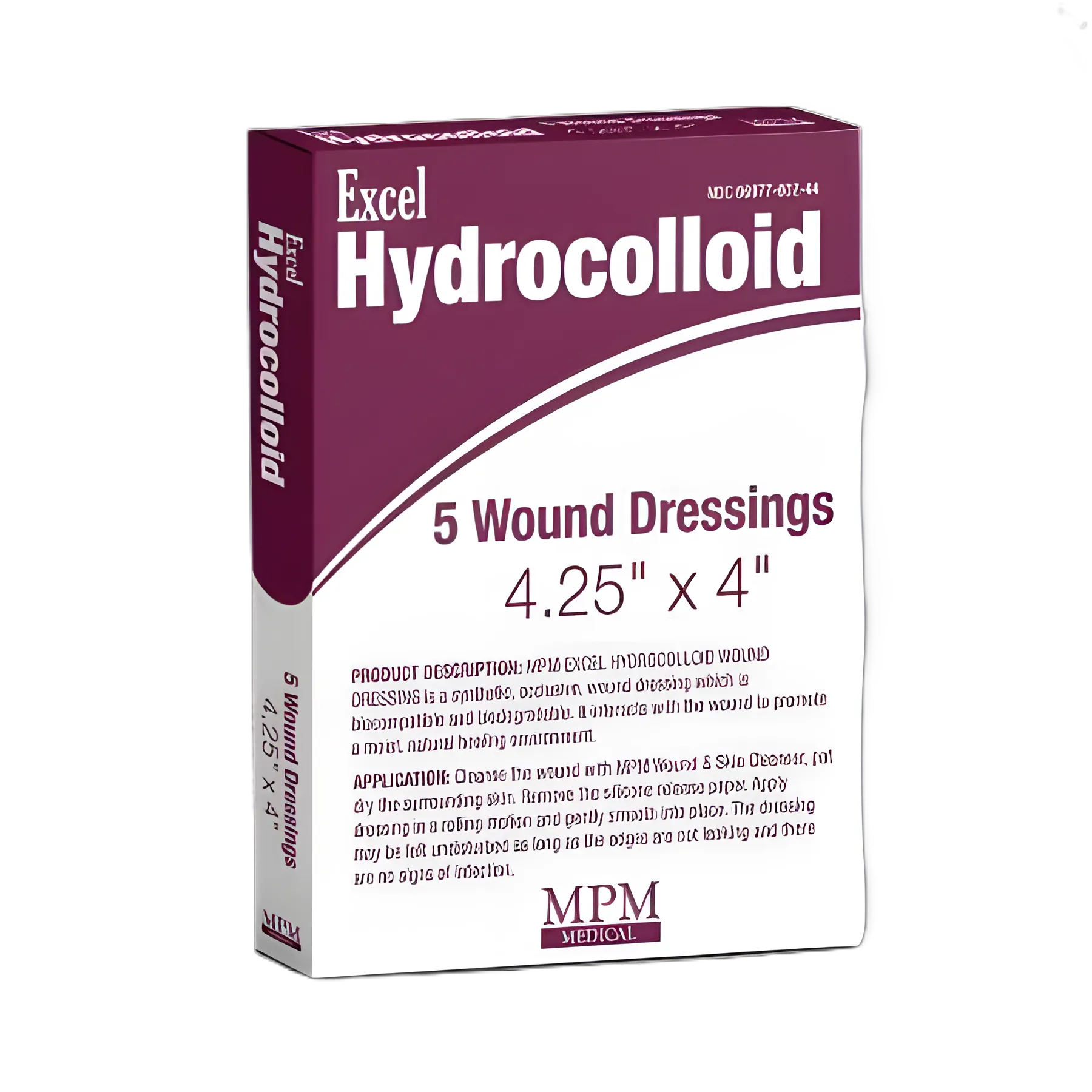 Hydrocolloid Dressing Excel 4 X 4-1/4 Inch Square
