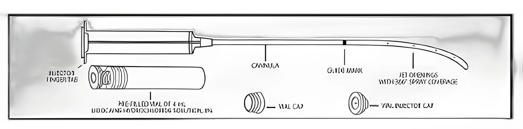 Laryng-O-Jet® Lidocaine HCl 4%, 40 mg / mL Solution Single-Use Vial 4 mL - 76329630005