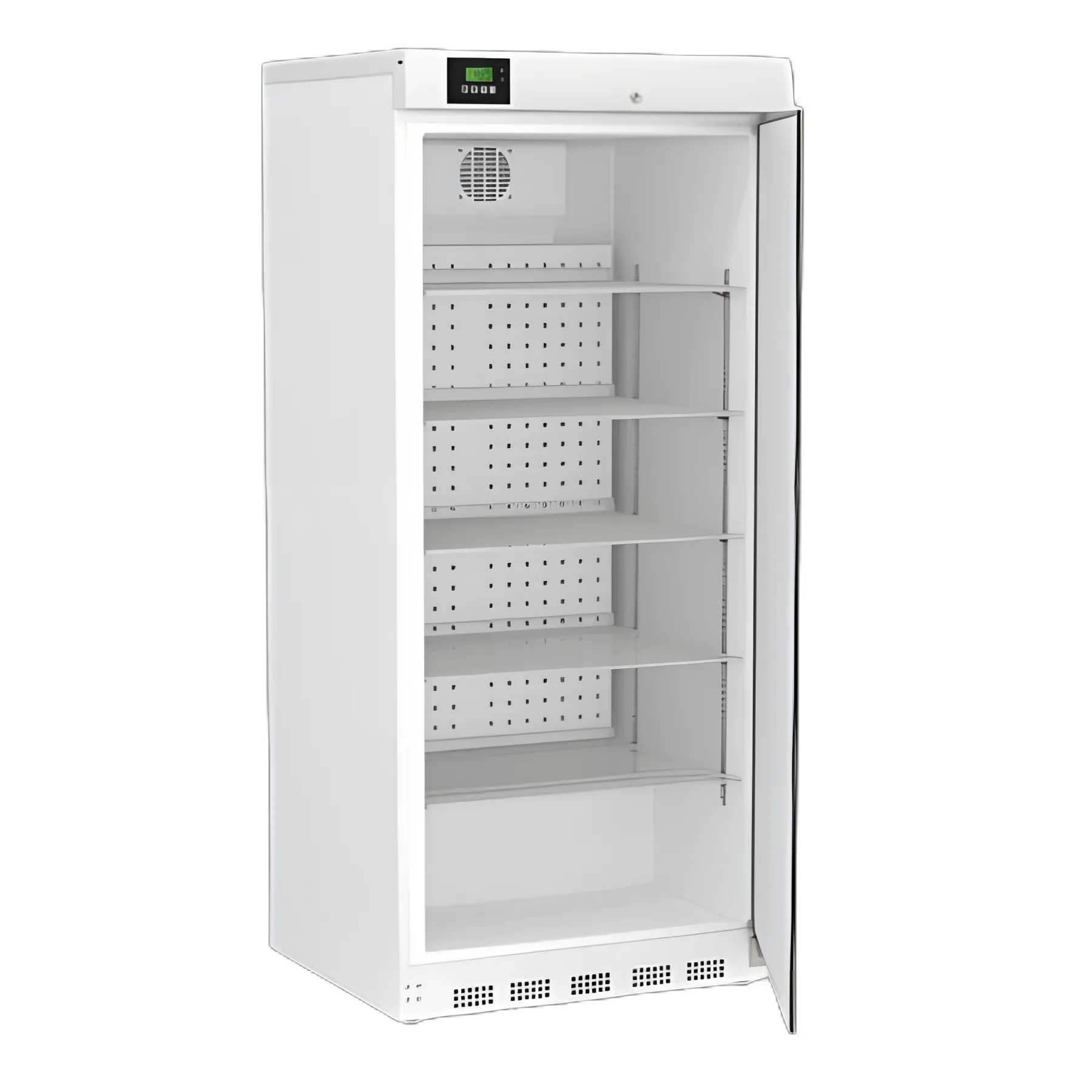 Flammable Storage Refrigerator ABS Laboratory Use 17 Cu.ft. 1 Solid Swing Door Cycle Defrost