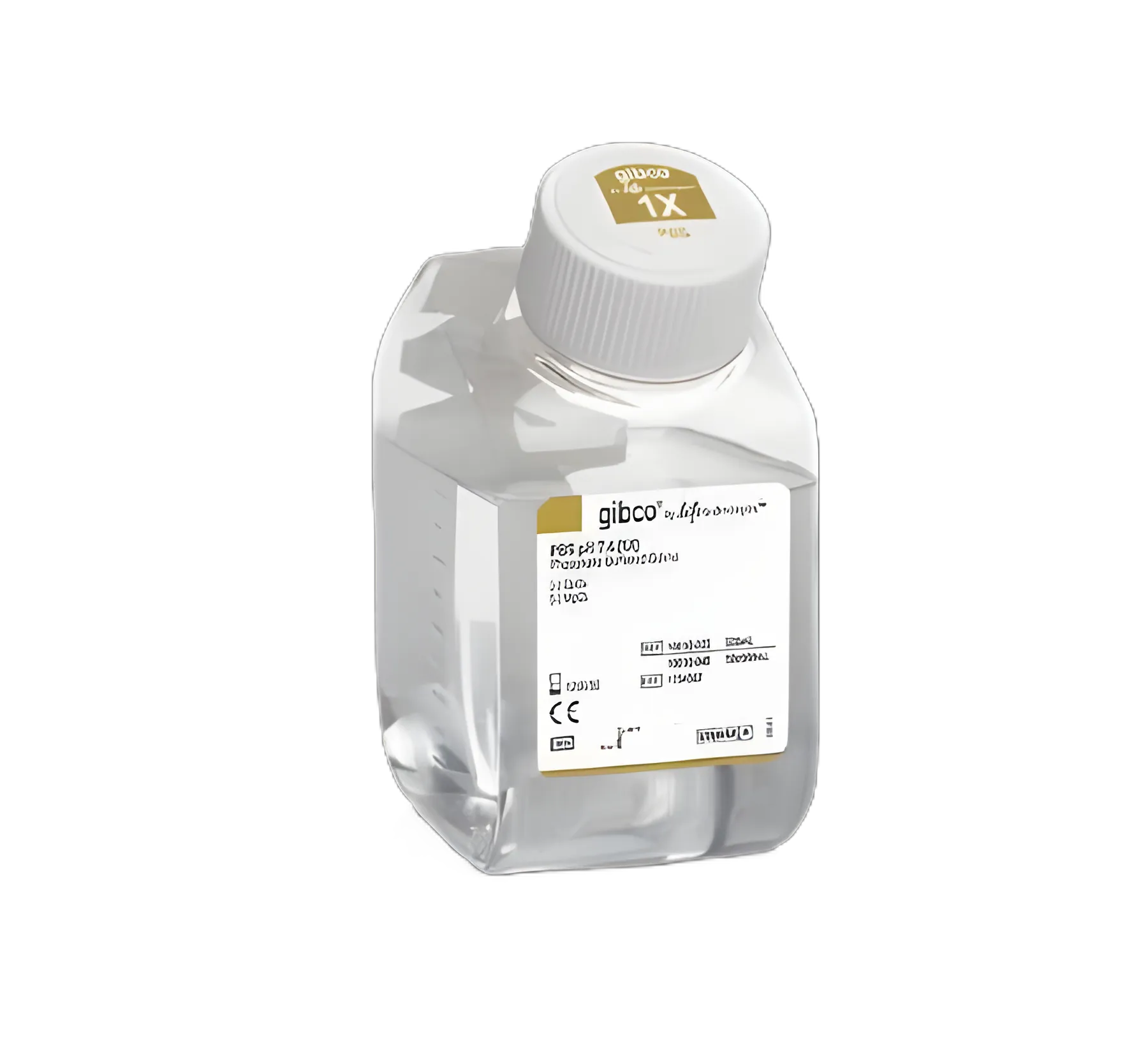 Histology Reagent Gibco® Phosphate Buffered Saline (PBS) 1X / pH 7.4 500 mL