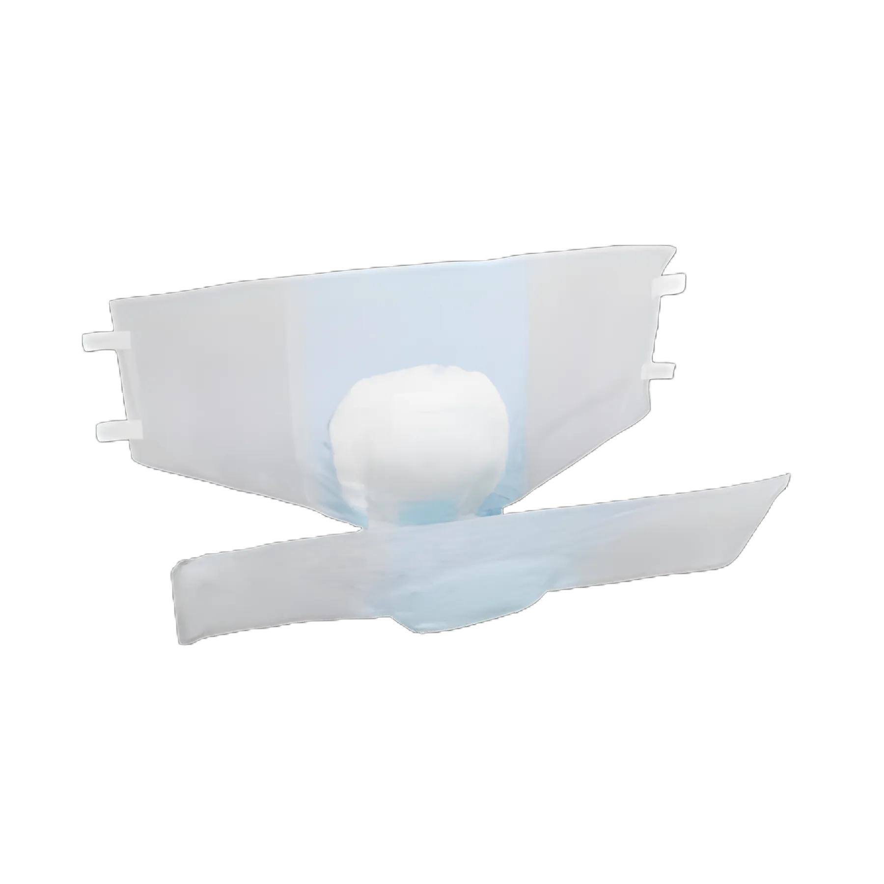 Unisex Adult Incontinence Brief Simplicity™ Large Disposable Moderate Absorbency - 65034R