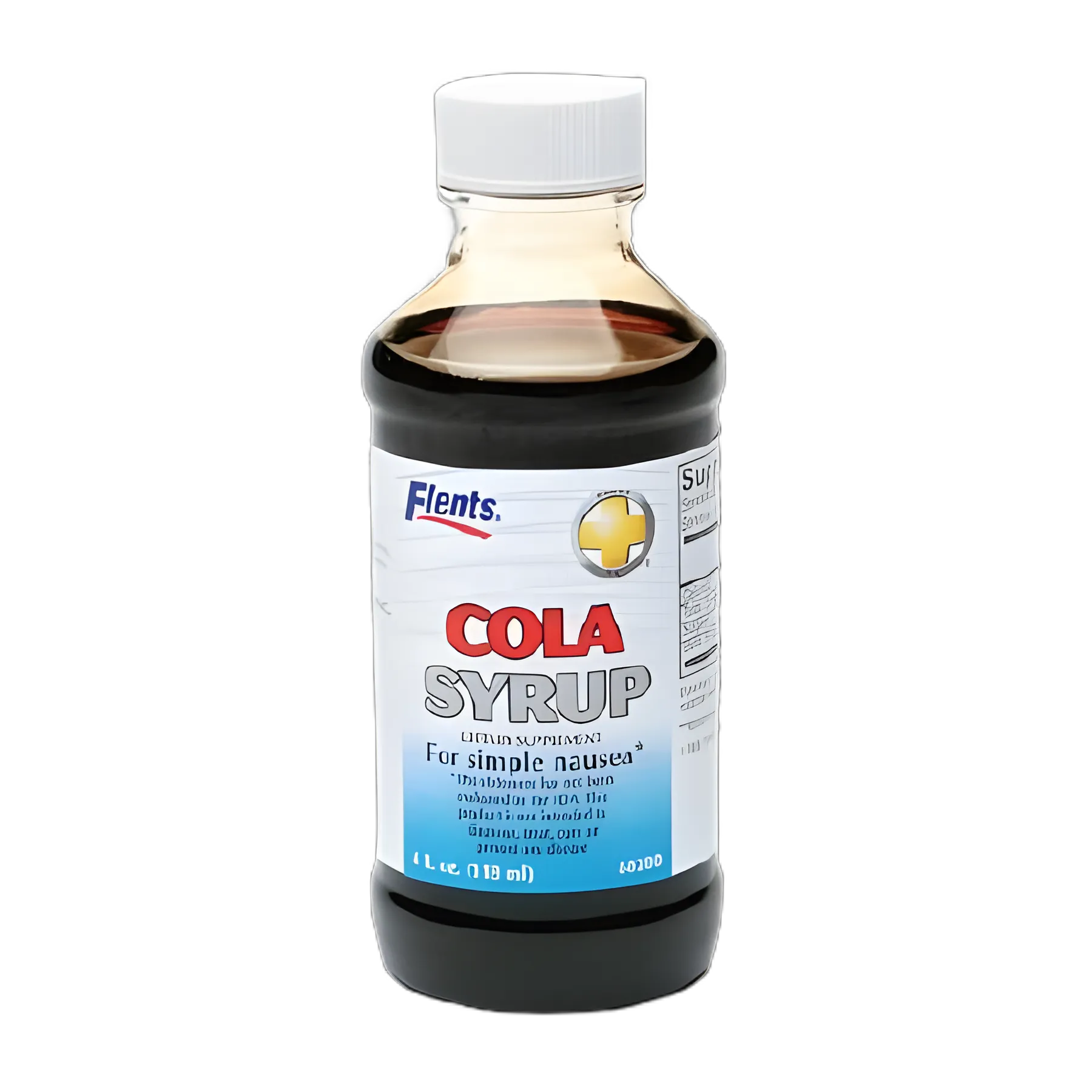 Nausea Relief Flents Cola Syrup 38 Gram Strength Liquid 4 oz.
