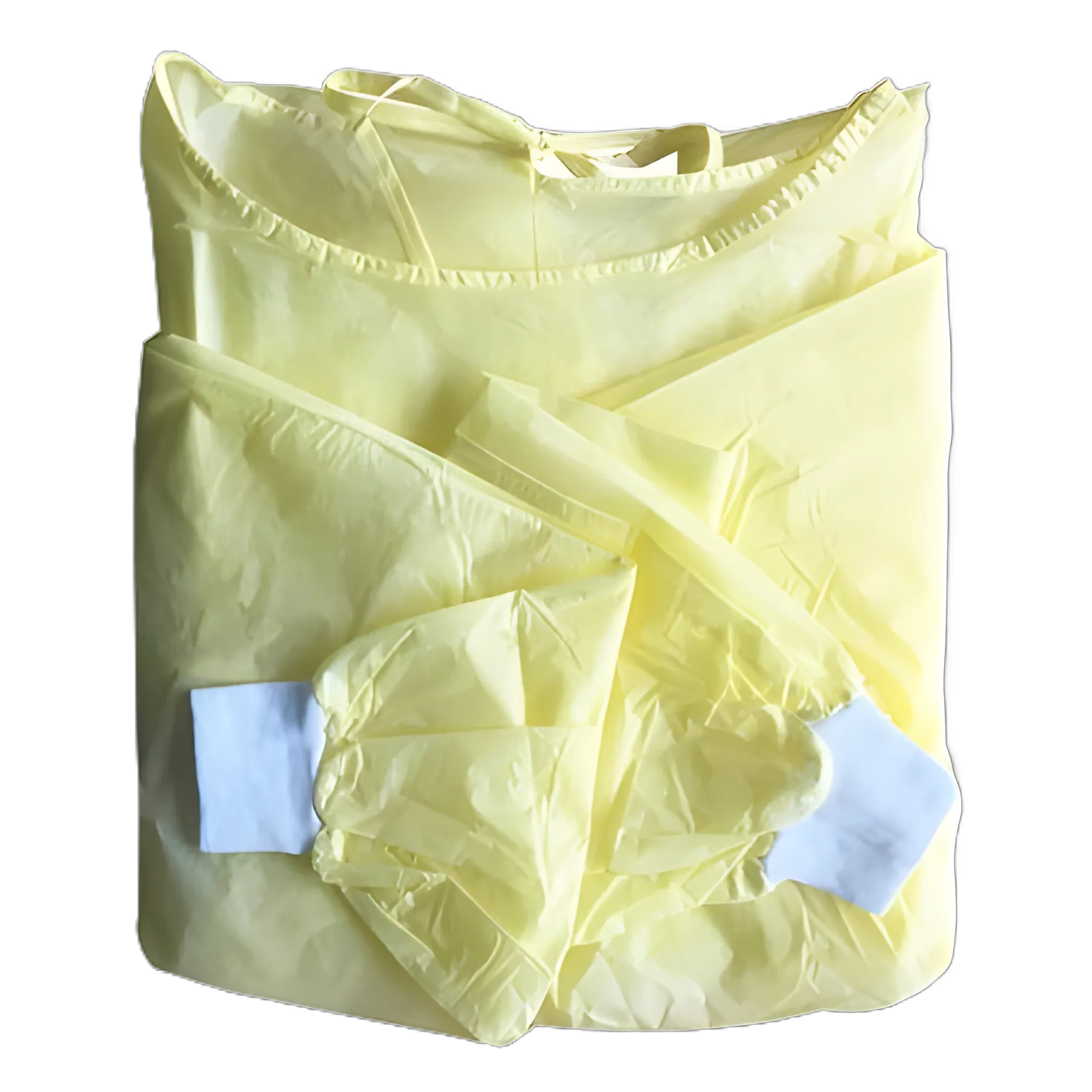 Protective Procedure Gown X-Large Yellow NonSterile Not Rated Disposable - 9100-261XL