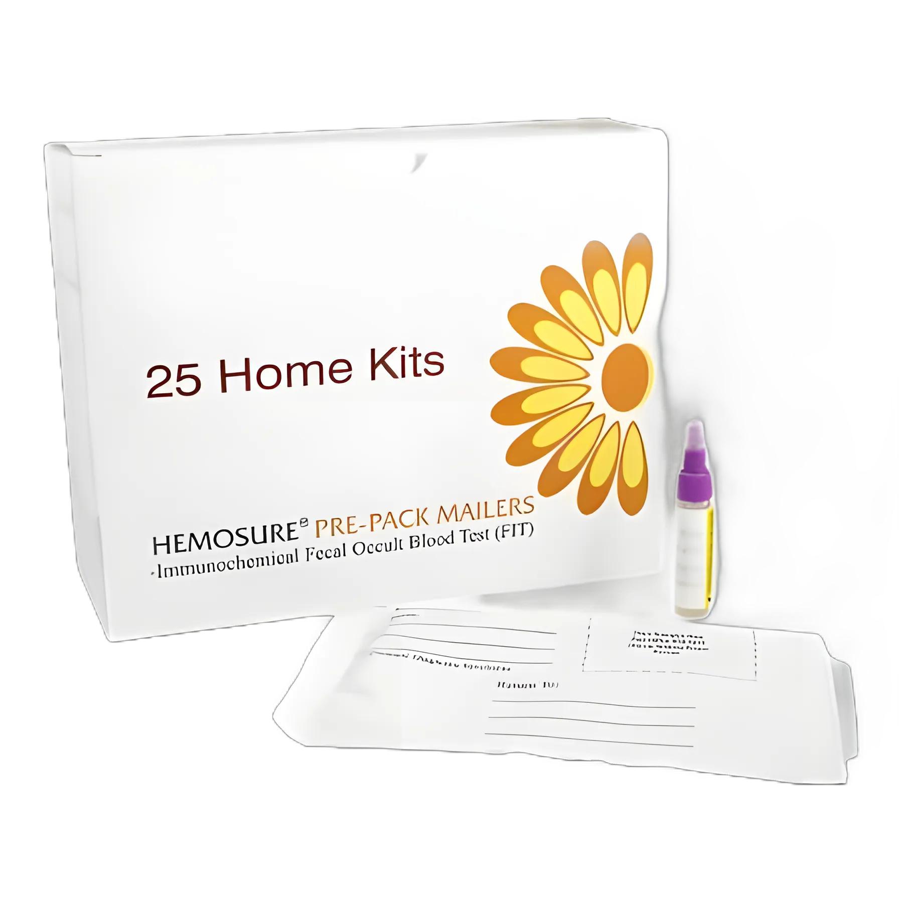 Home Kit Mailer Hemosure® Collection Tube NonSterile - PREPACK-CM25