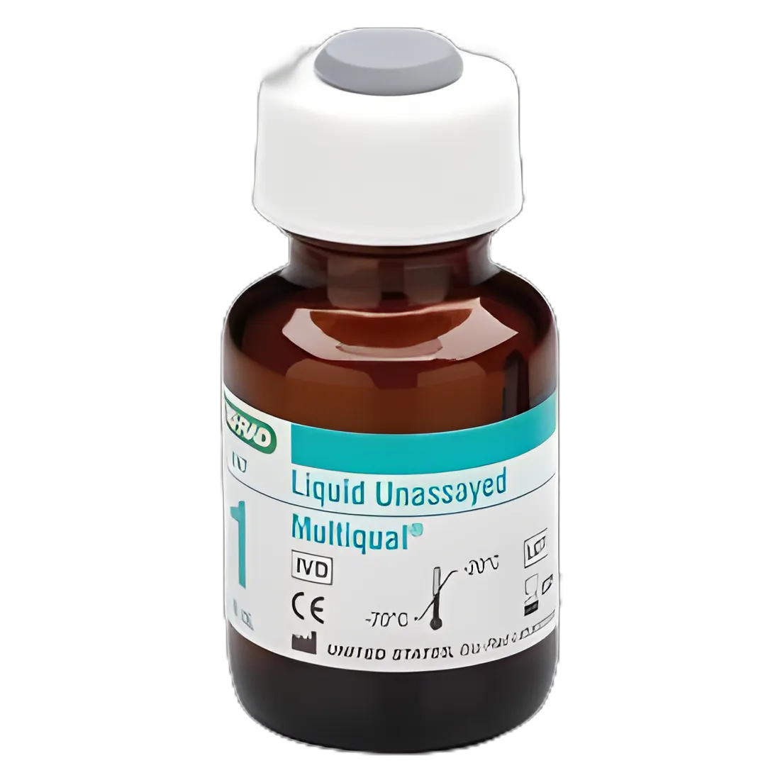 Unassayed Control Multiqual® Multiple Analytes Level 1 12 X 10 mL