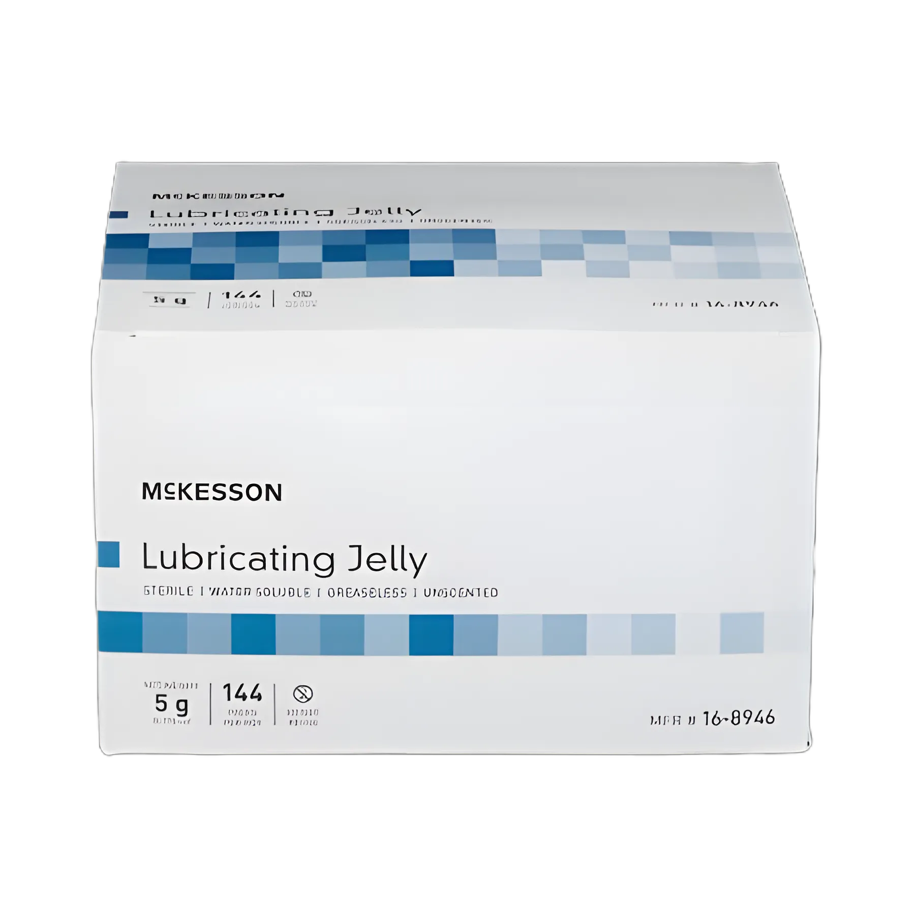 McKesson Sterile Lubricating Jelly, 5g Individual Packet - Medical Grade