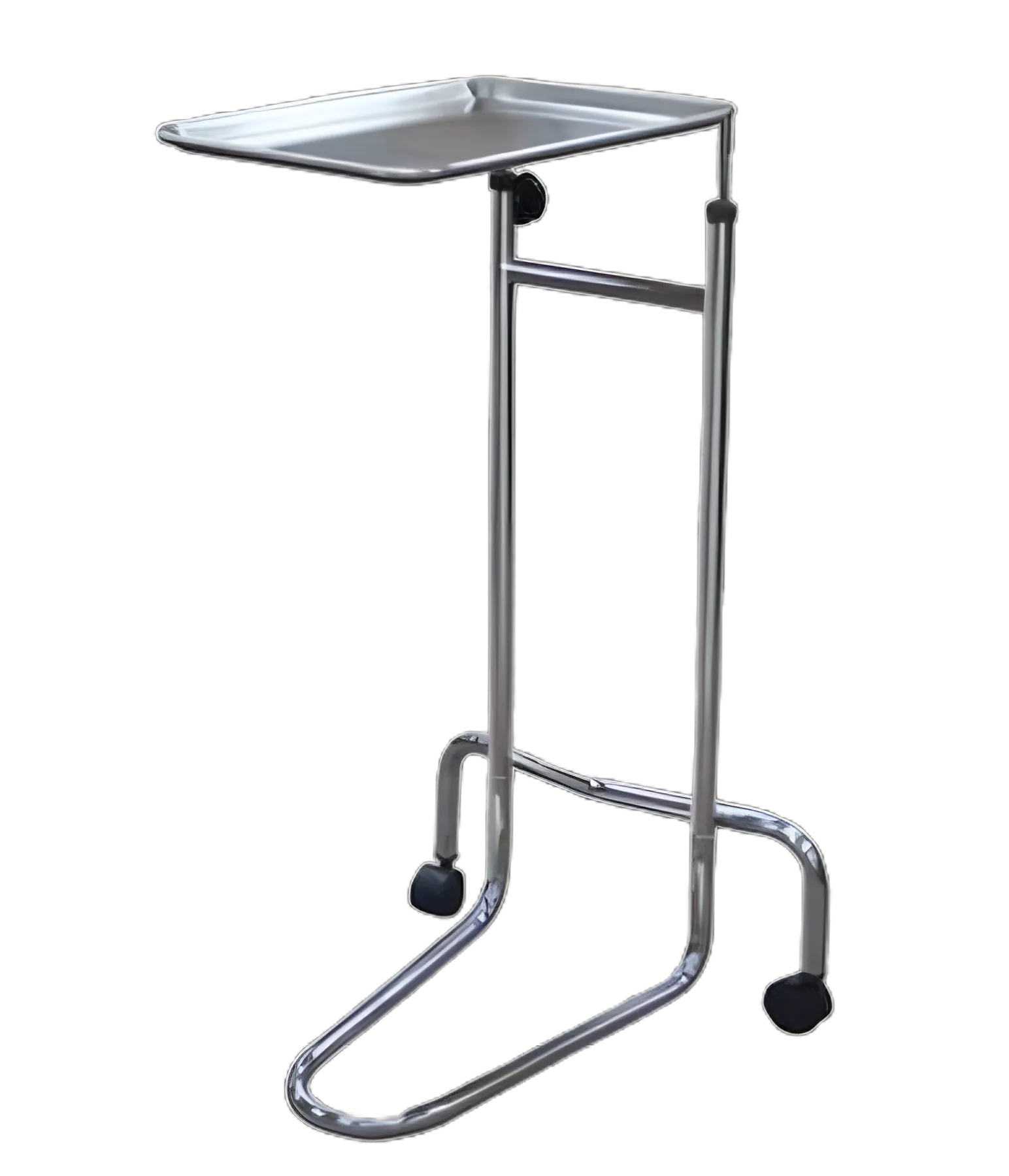 Mayo Instrument Stand Mayo Tray V-Shaped Base 34 - 54.5 Inch