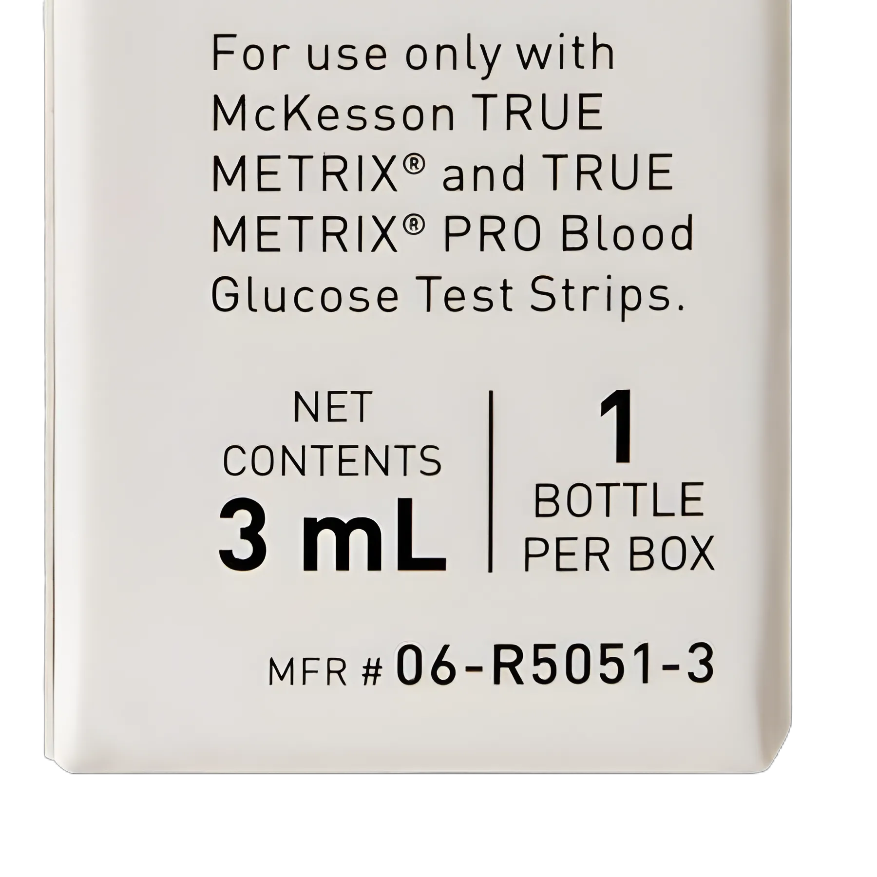 Blood Glucose Control Solution McKesson TRUE METRIX® 3 mL Level 3