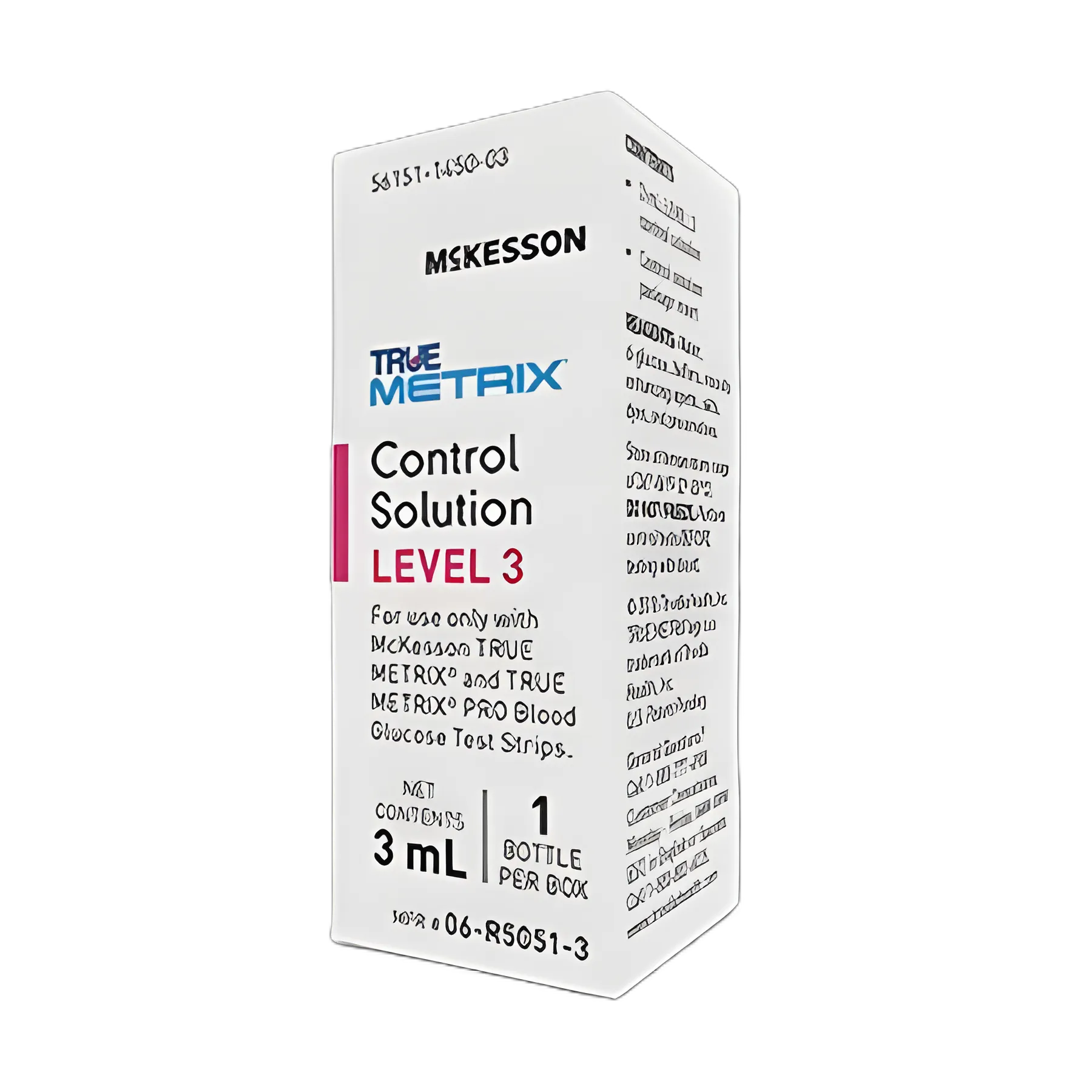 Blood Glucose Control Solution McKesson TRUE METRIX® 3 mL Level 3