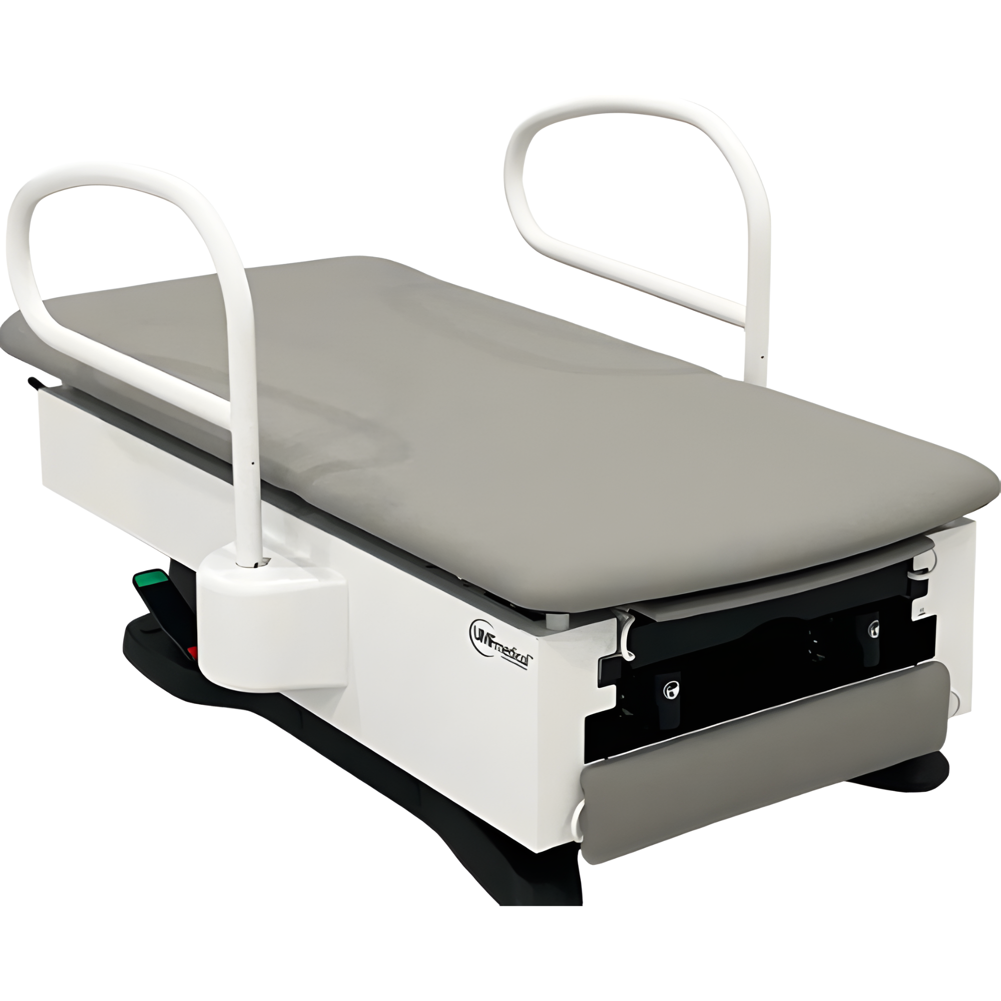 FusionFREEDOM™ Exam Chair with Manual Back, 450-lb Weight Capacity, ADA 17-inch Low Seat Height, Stirrups, Standard Base and Classic Upholstery