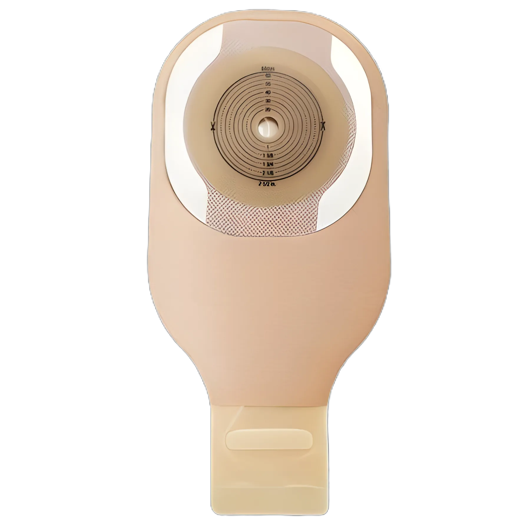 Premier™ One-Piece Ostomy Pouch 12 Inch Length Flat, Trim to Fit Drainable System