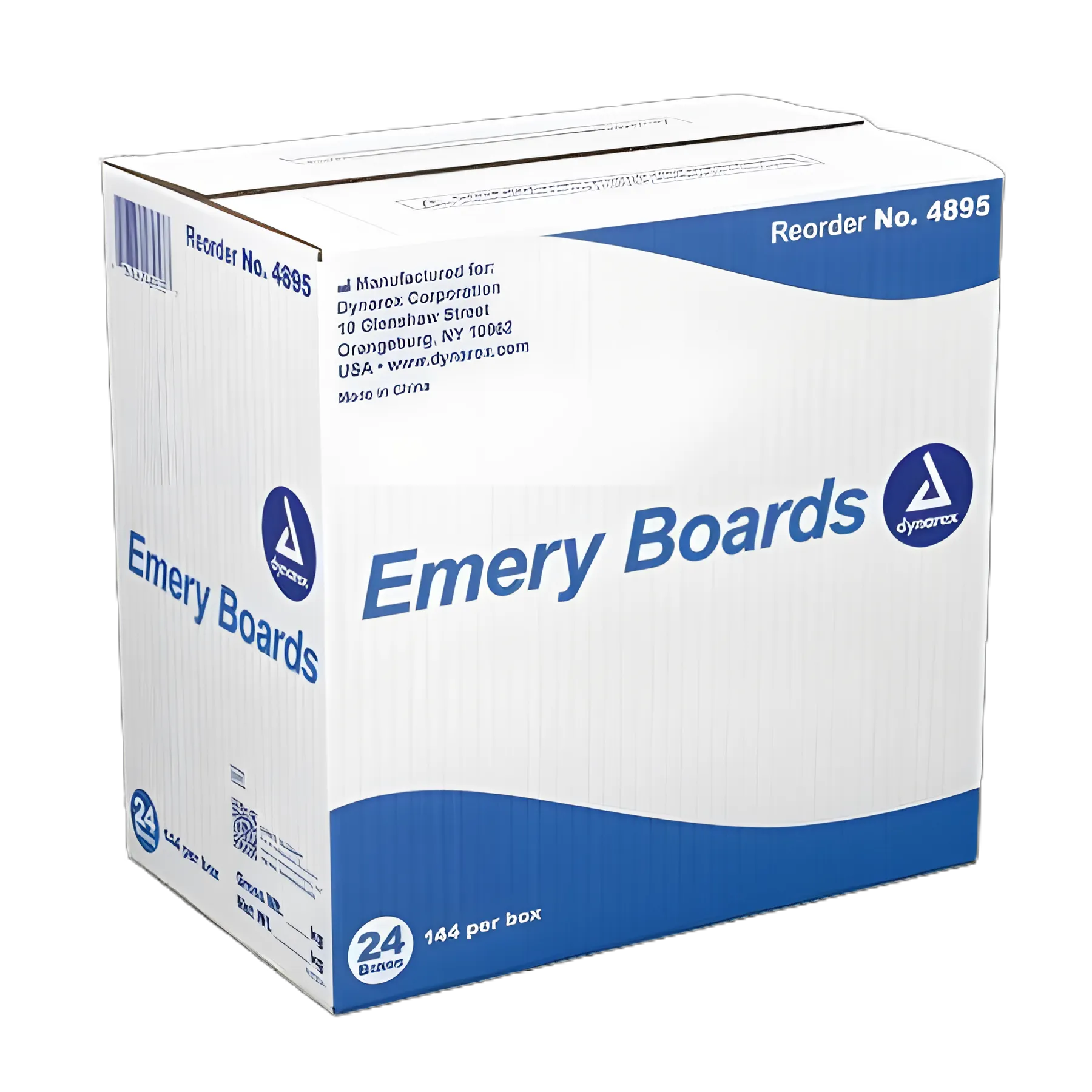 Emery Board Dynarex Terra Cotta 4-1/2 Inch