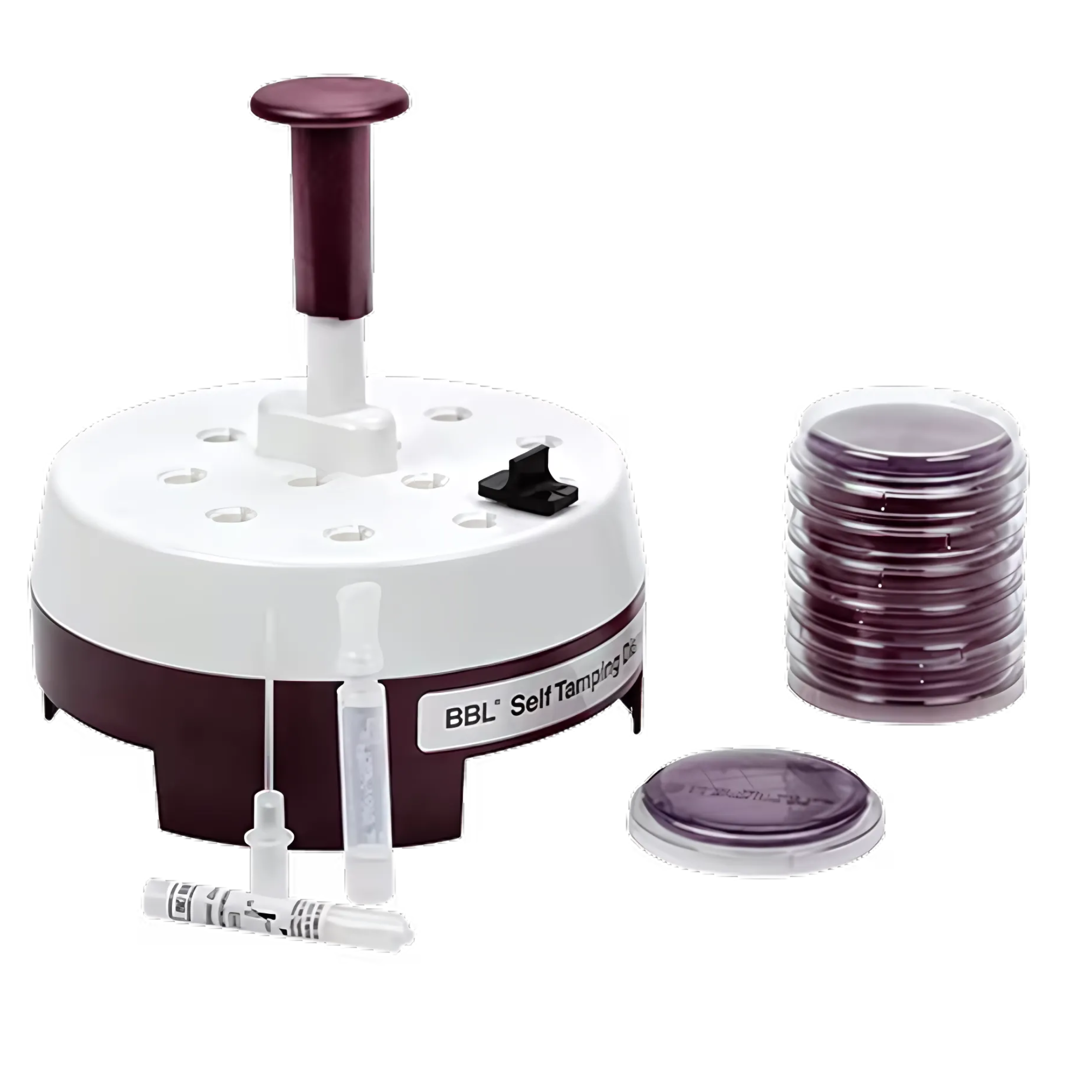 BD BBL™ Sensi-Disc™ Susceptibility Test Disc Dispenser 18.0 X 18.2 X 24.1 cm, 8-Place, Self Tamping For use with Sensi-Disc Antibiotic Susceptibility Test Disc