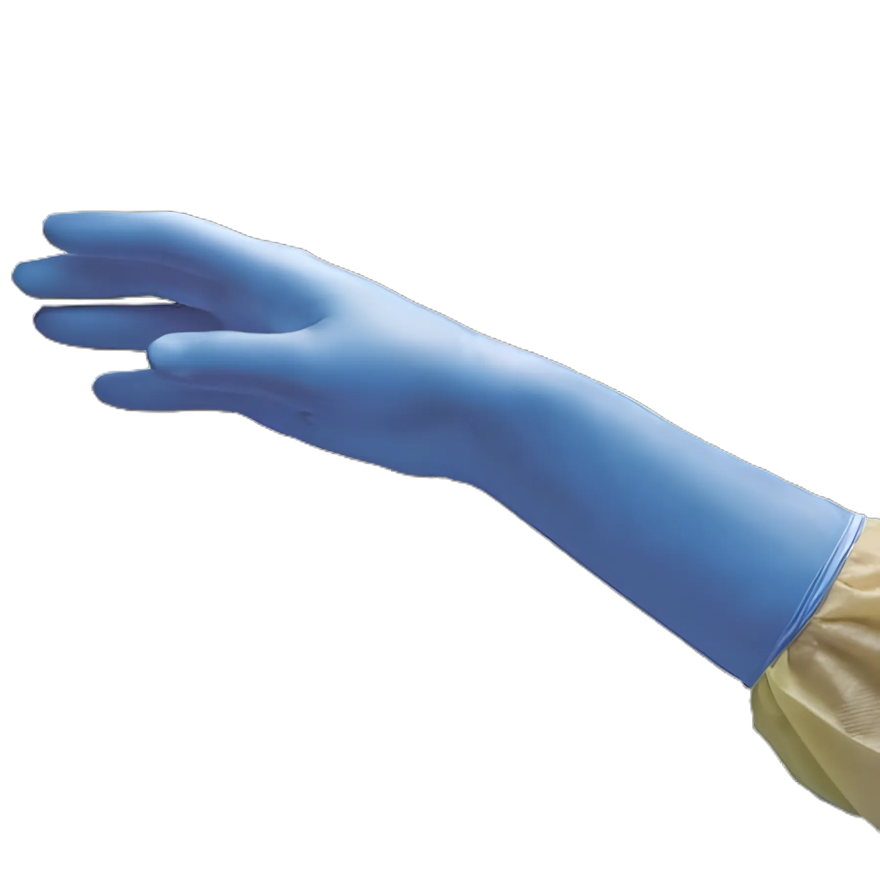 NitriDerm® EC Sterile Nitrile Exam Gloves - Large, Extended Cuff, Chemo Tested