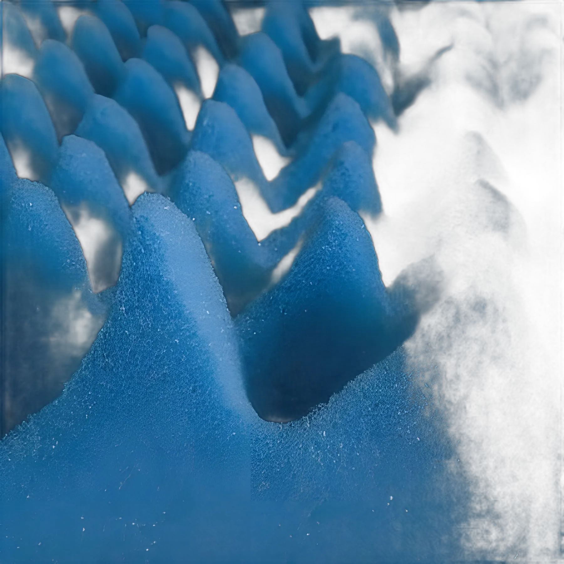 Mattress Overlay Convoluted Foam 72 L X 33 W X 3 H Inch For Mattresses