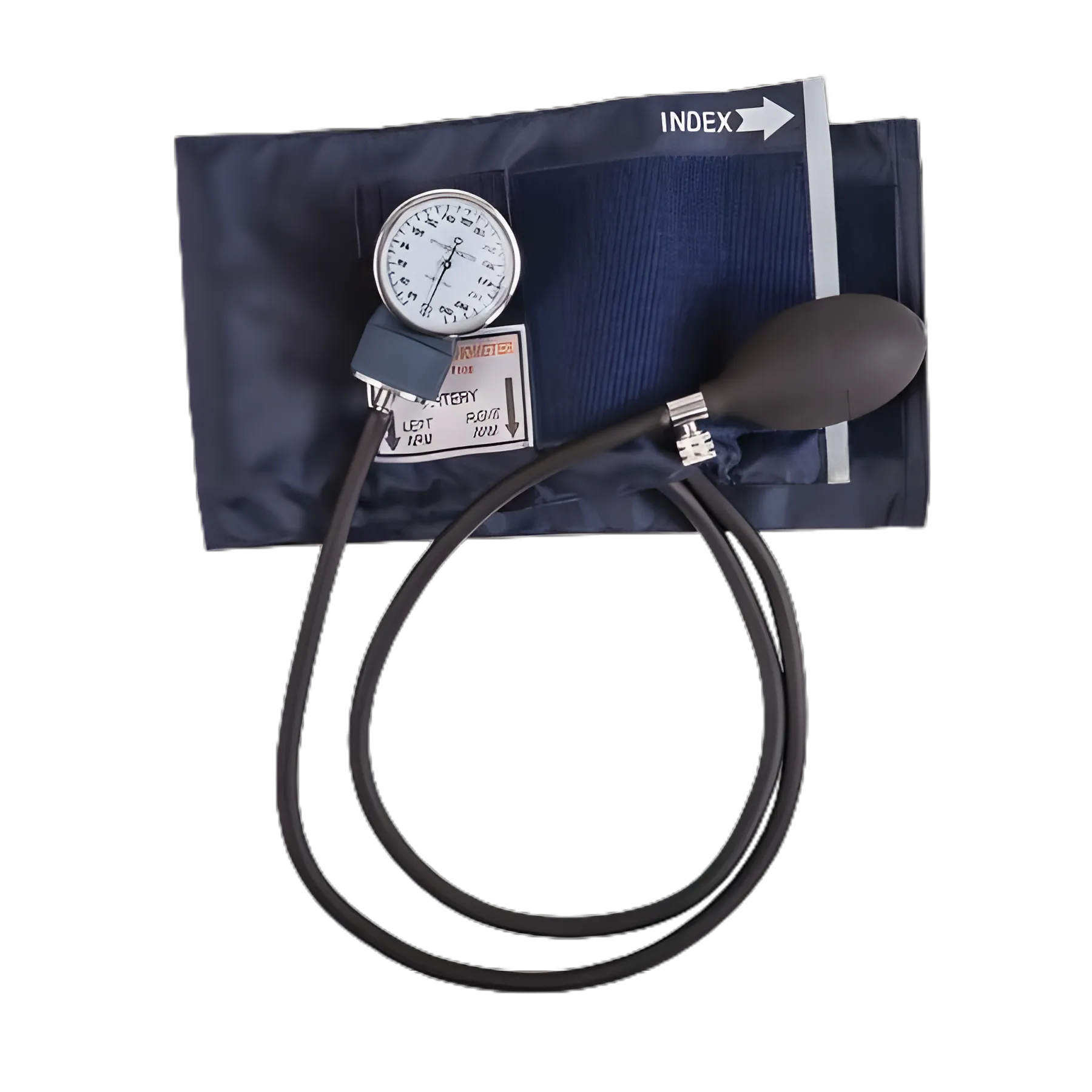 Aneroid Sphygmomanometer Unit MABIS® Adult Cuff Nylon Cuff 28 - 42 cm Pocket Aneroid